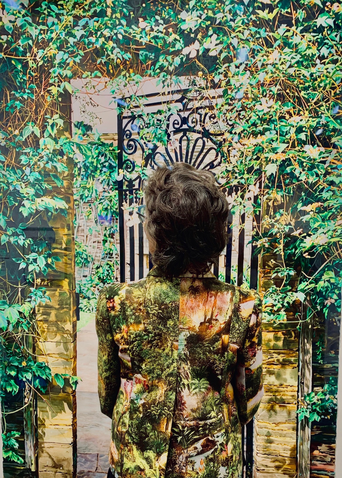 Spotted at Art On Paper with Kristen Hawthorne (kristenhawthorne) in front of Carolyn Brady at Nancy Hoffman Gallery