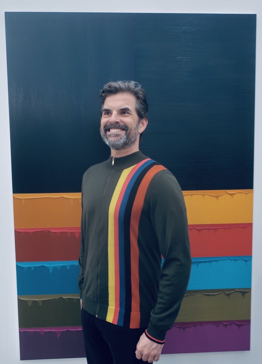 Spotted at Frieze LA 2020 with Jason (not on IG) standing in front of Alex Olson at Park View Paul Soto (paulsoto_net)