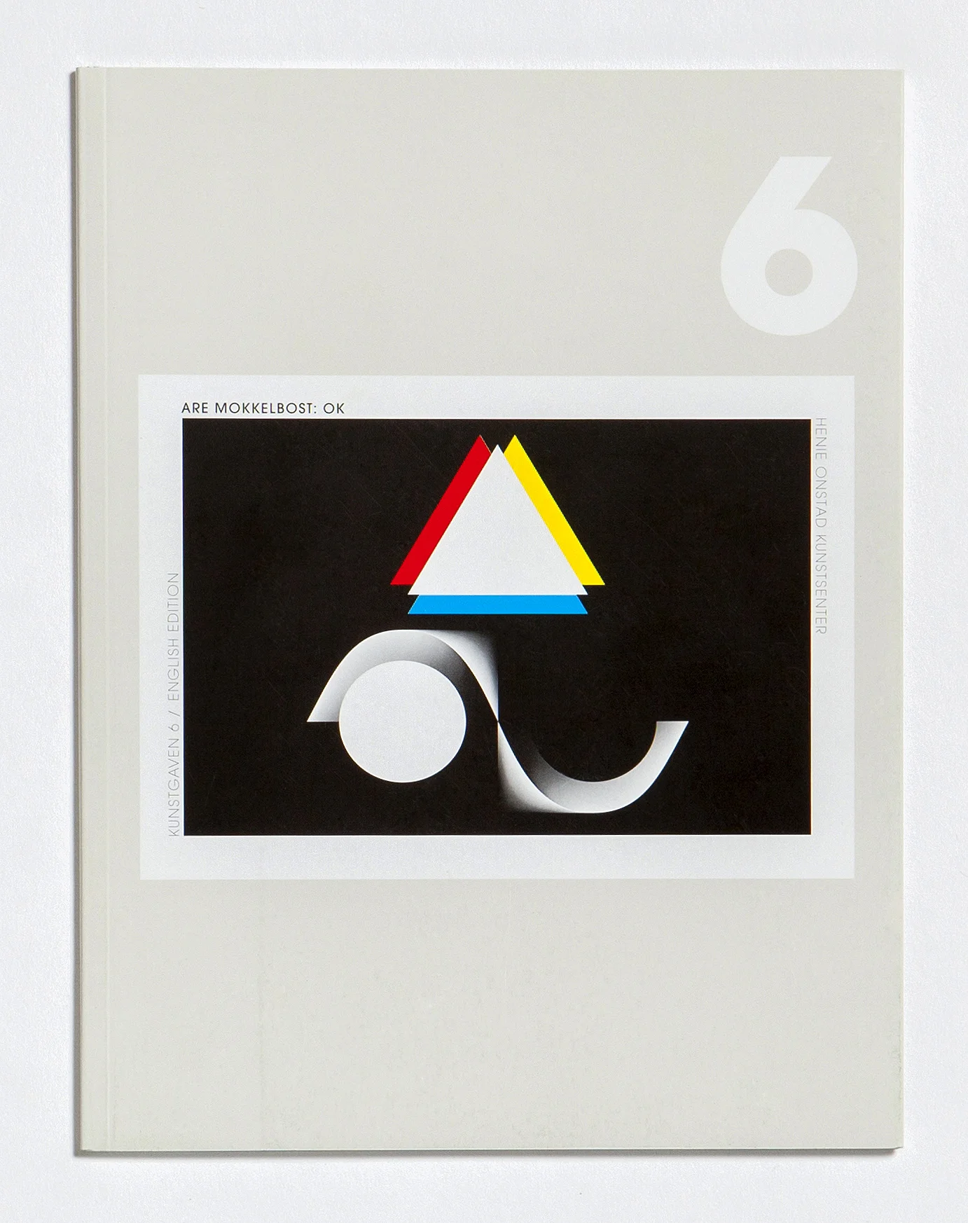 Catalog from the show, which was part of a series of shows funded by Sparebankstiftelsen. Design by Peder Bernhardt .