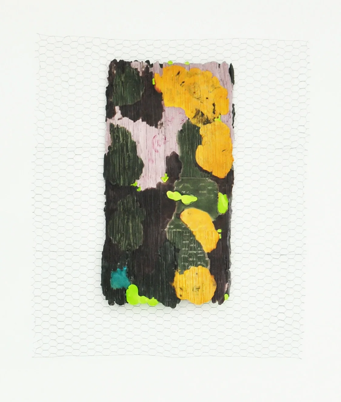 Timo Fahler, Creosote Dream (chartreuse, aztec gold), 2016