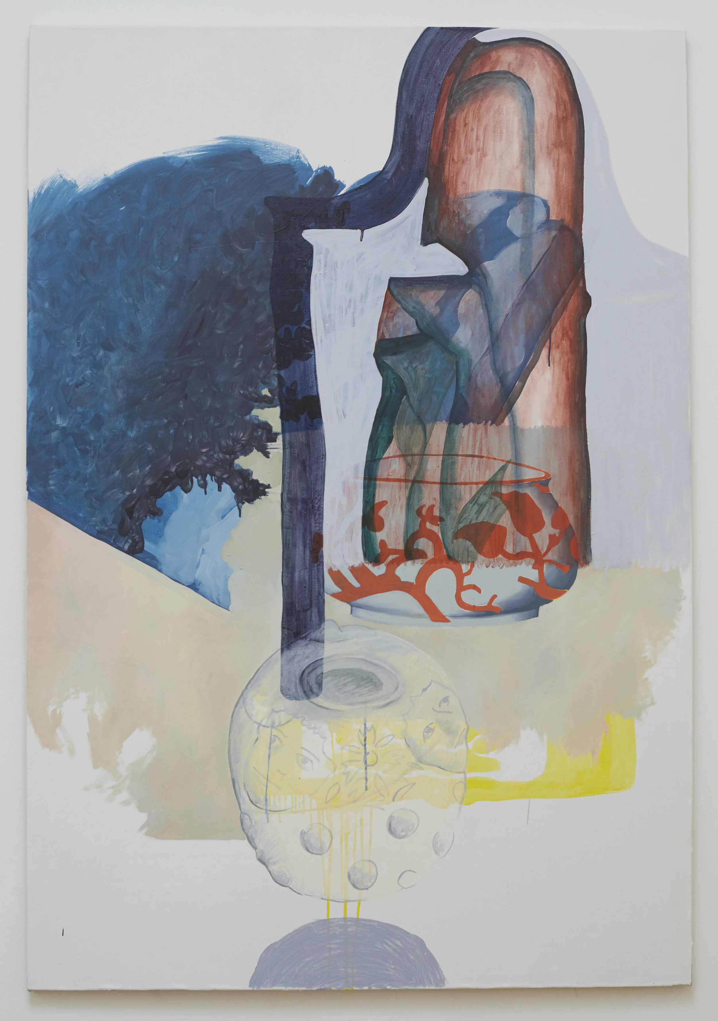 Titania Seidl, The painter & the rectangle (I’m enjoying what’s going on, the autobiographical narrative, but the edges are a little too hard for me), 2016