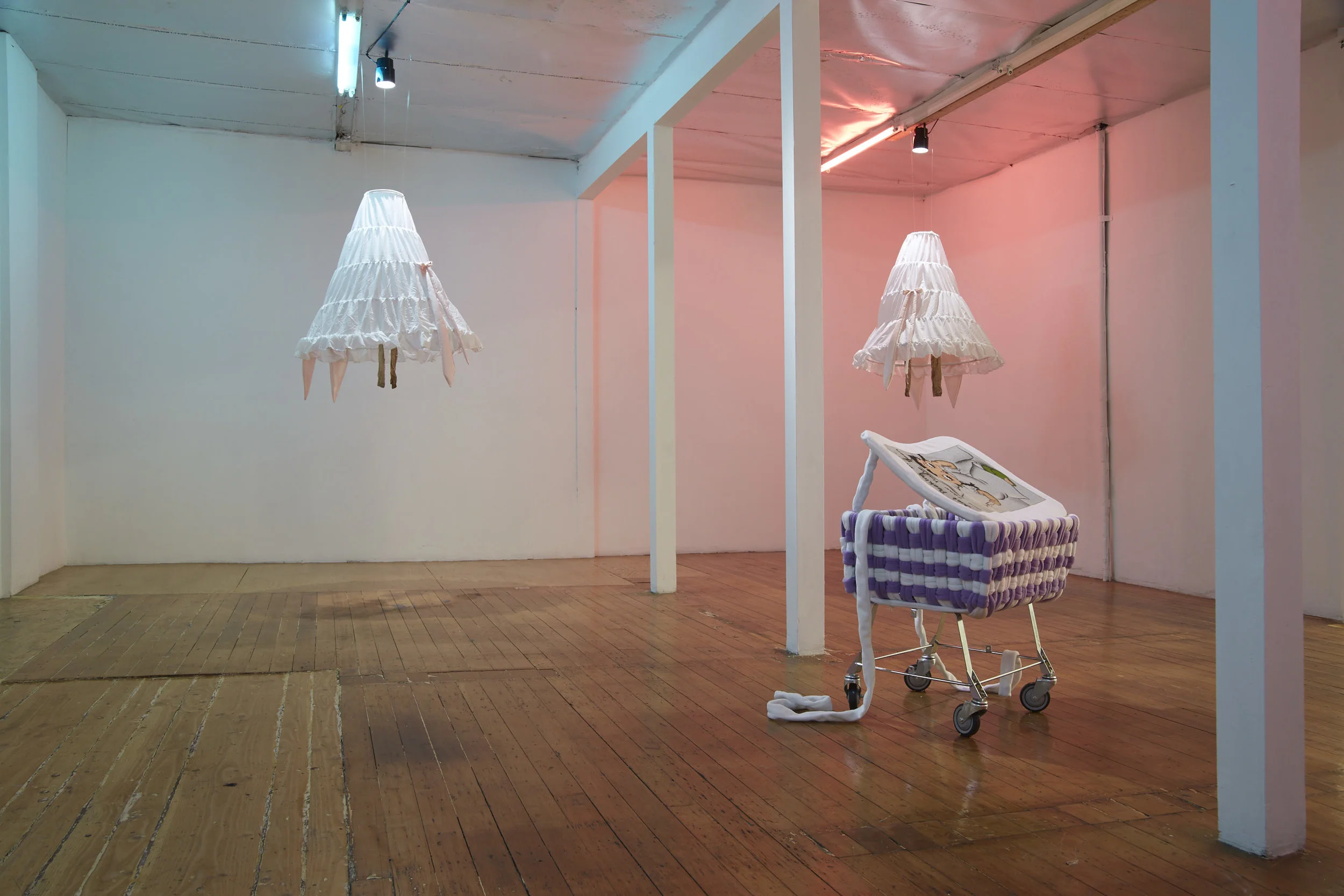 Upskirt Prayeree , Installation View