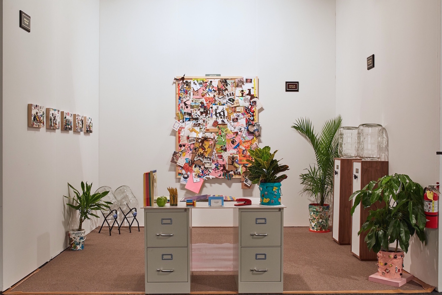 ALAC Installation View, "Water Cooler Talk" , 2017
