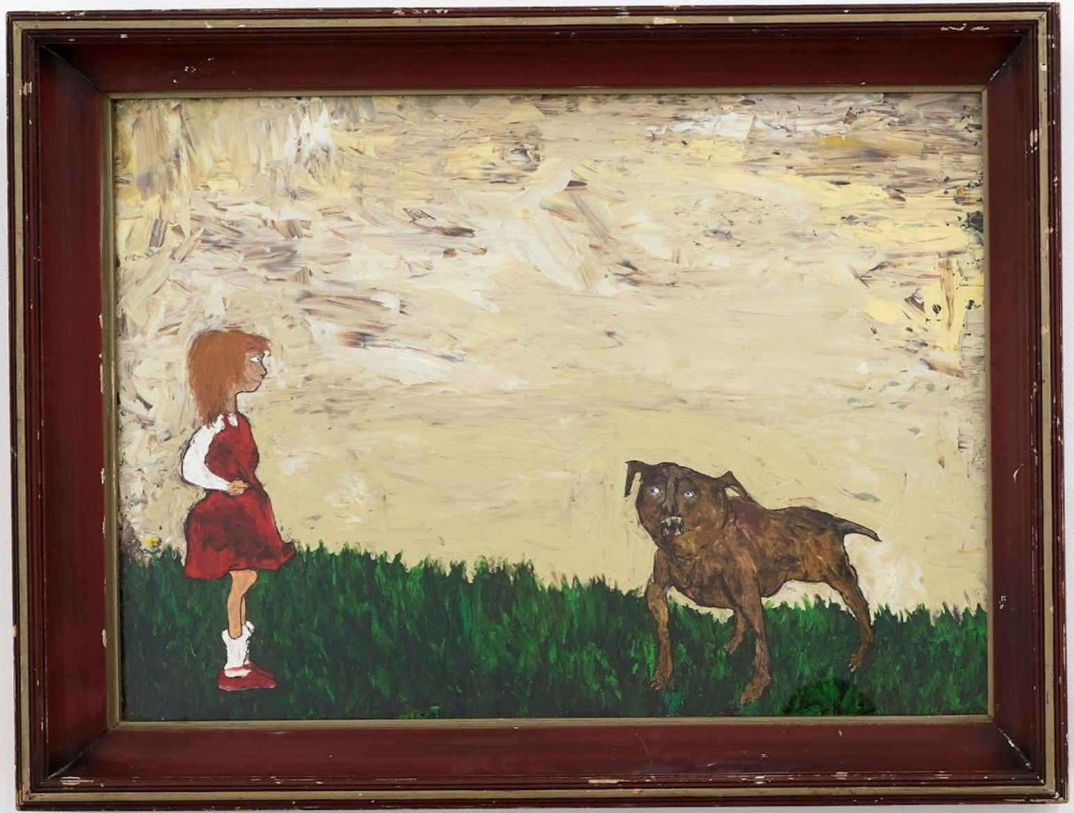 Girl and Dog , 2017