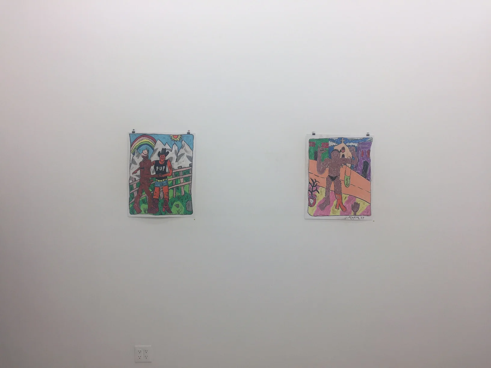   Spiral with me in a cute way , Installation View 