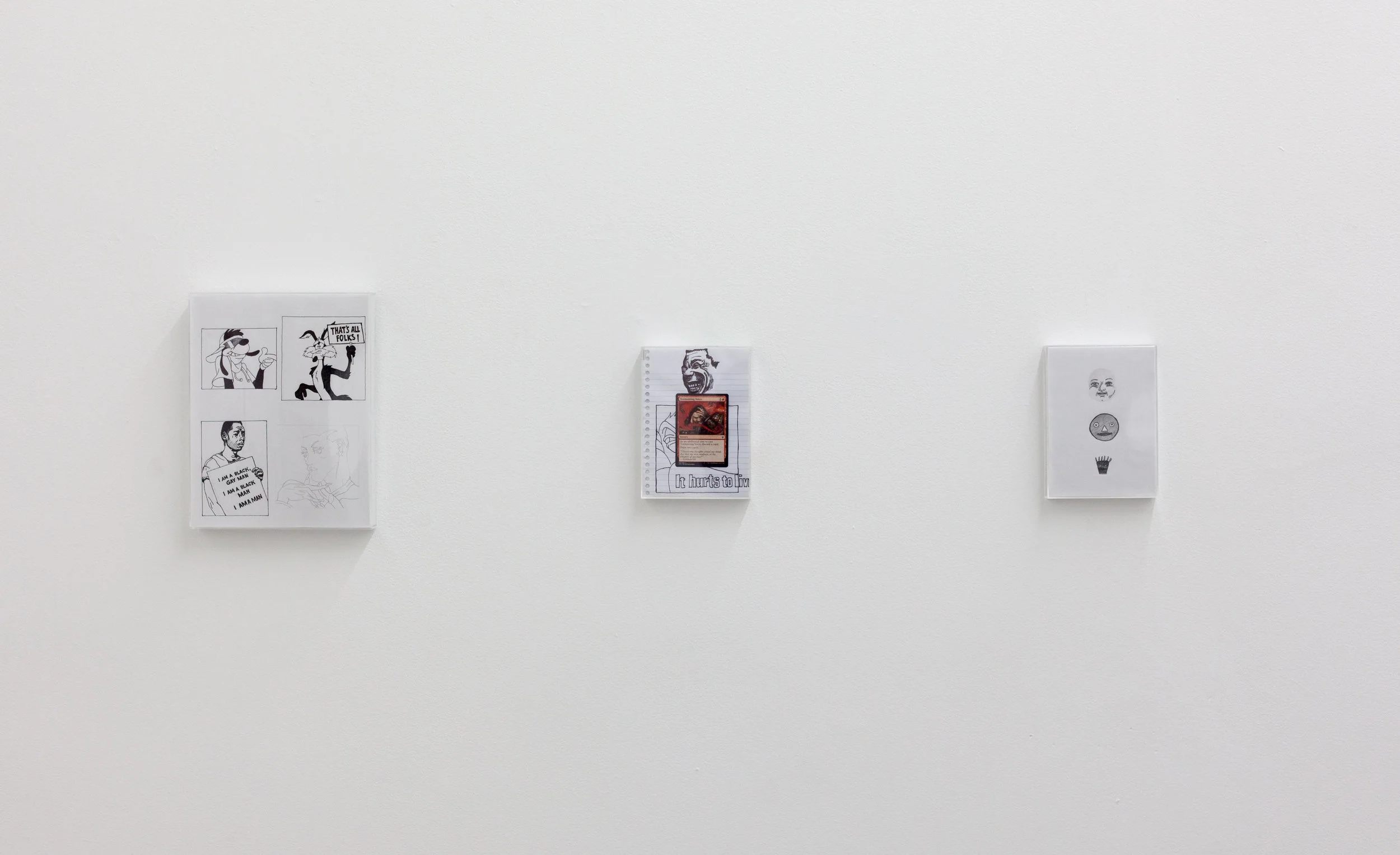   YIELD: Poems and Drawin's , Installation View 