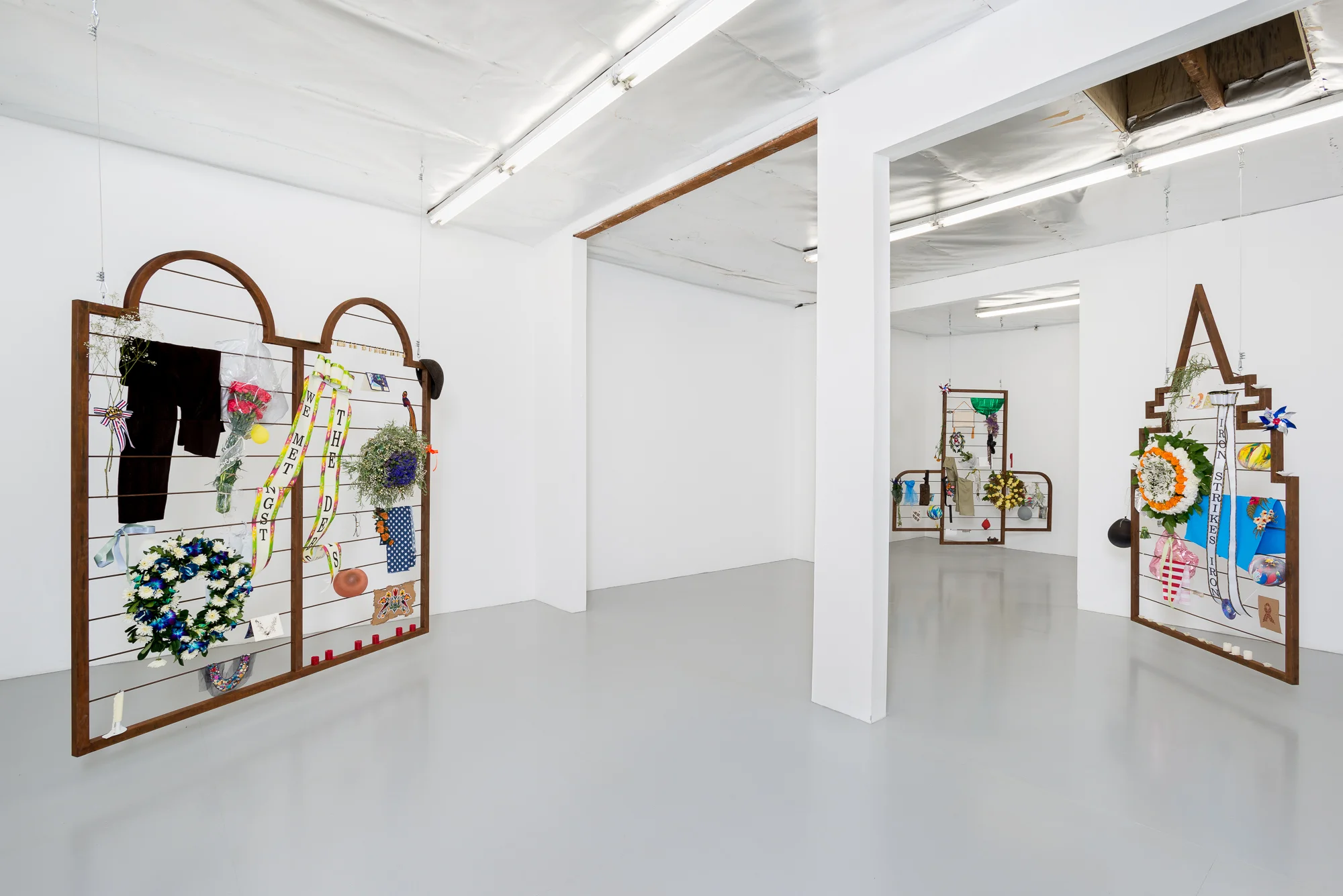 Traffic in the Square , Installation View