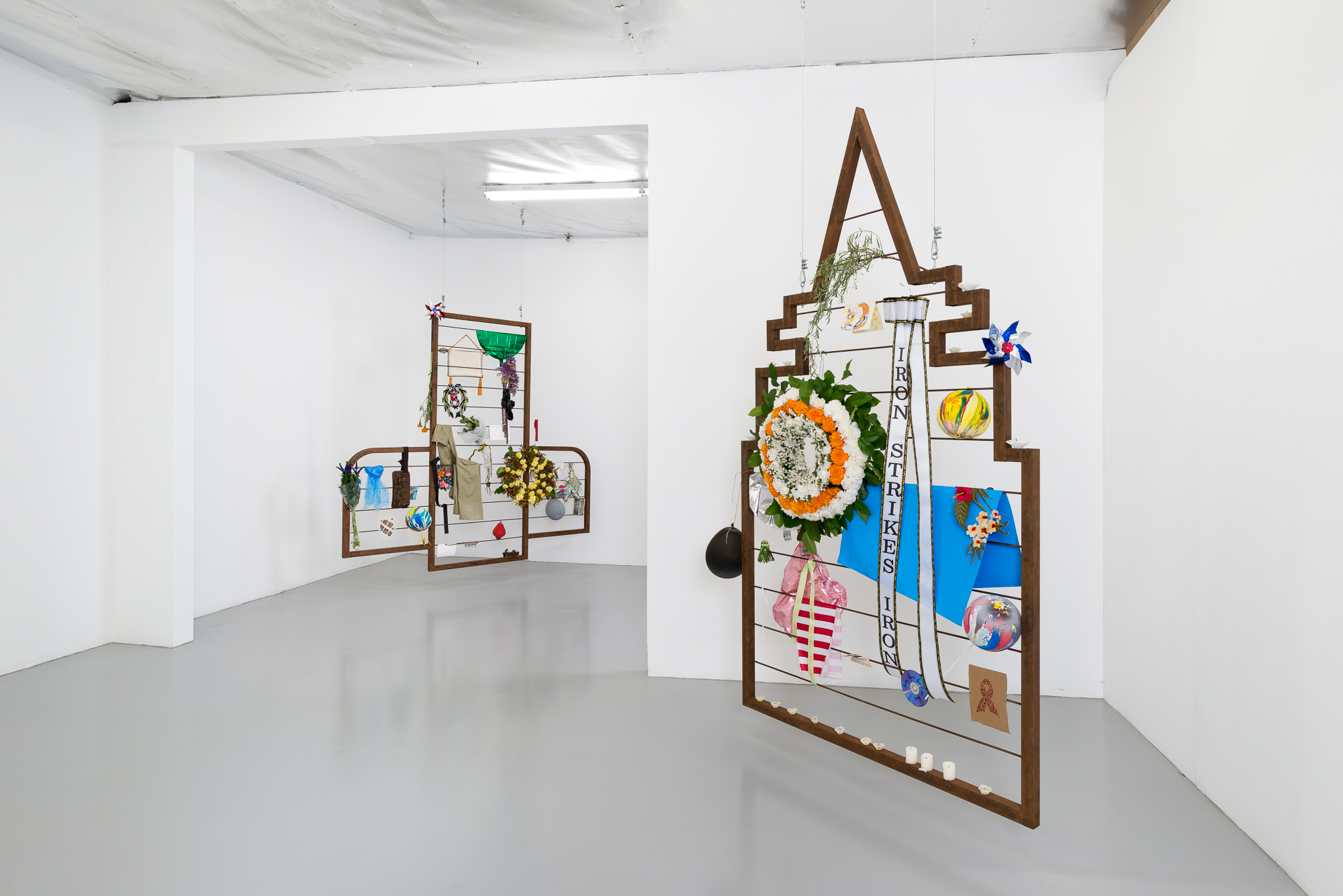 Traffic in the Square , Installation View