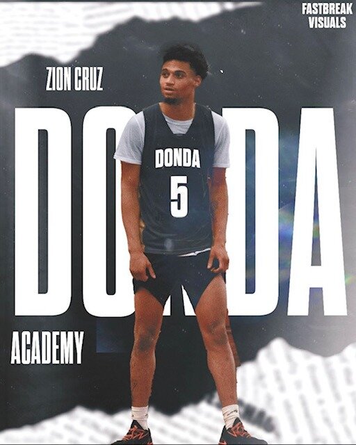 NJ Hoop Recruit Zion Cruz Announces Transfer to Kanye West’s Donda
