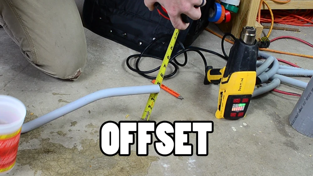 heating-marking-and-bending-a-pvc-conduit-offset
