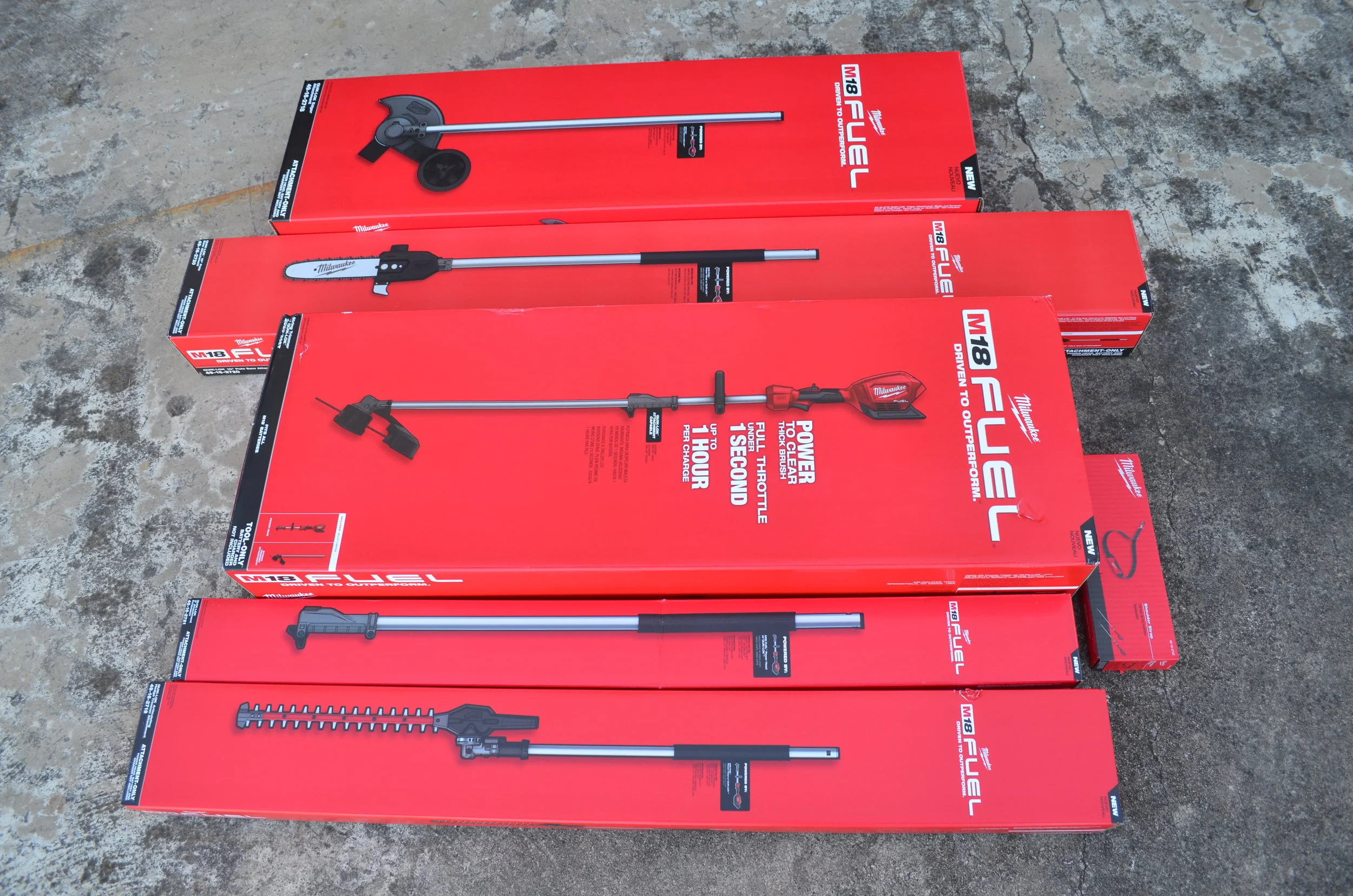 milwaukee weed trimmer attachments