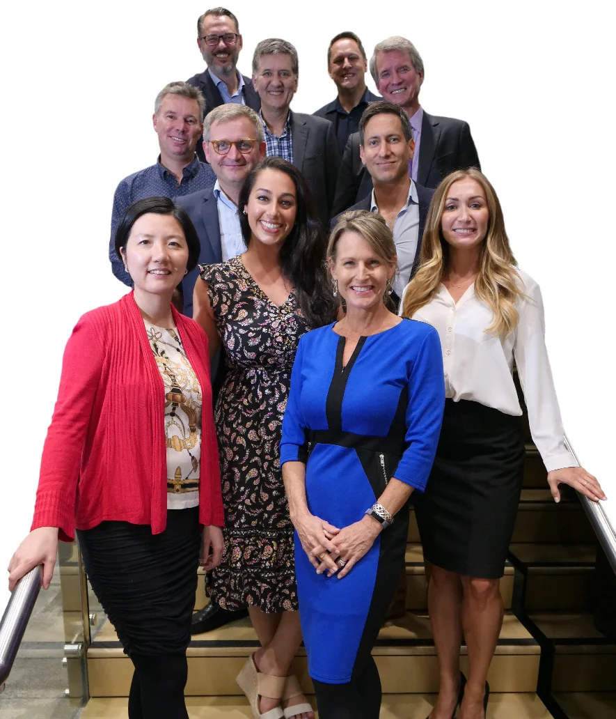 Mobilized for Melbourne: In September this team conducted a day of training and coaching on social media strategy and tactics. Pictured front to back - Yingdan Liu, Tricia Majors, Melissa Etezadi, Dina Dubinsky, Dimitri Schildmeijer, Steffen Thejll-Moller, Matthew Yeomans, Stephen Claney, Ray Thompson, Philippe Borremans, and Randy Sumner.