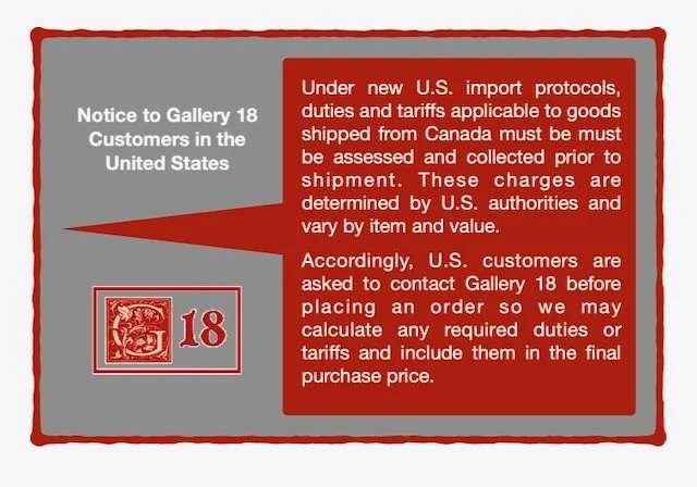 NOTICE TO AMERICAN BUYERS!
