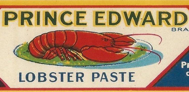 Vintage Pei Lobster Label Gallery 18 [ 365 x 748 Pixel ]