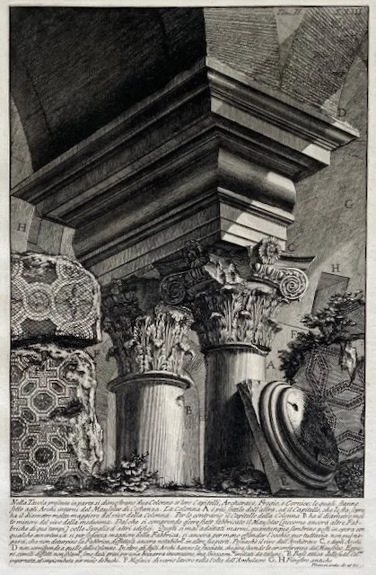      

 
   This engraving depicts the interior of the Basilica of Santa Maria Maggiore in Rome. It was liberated from a copy of Vedute Di Roma (Views of Rome) by Giovanni Battista Piranesi, first published in 1768. The Papal Basilica of Saint Mary M