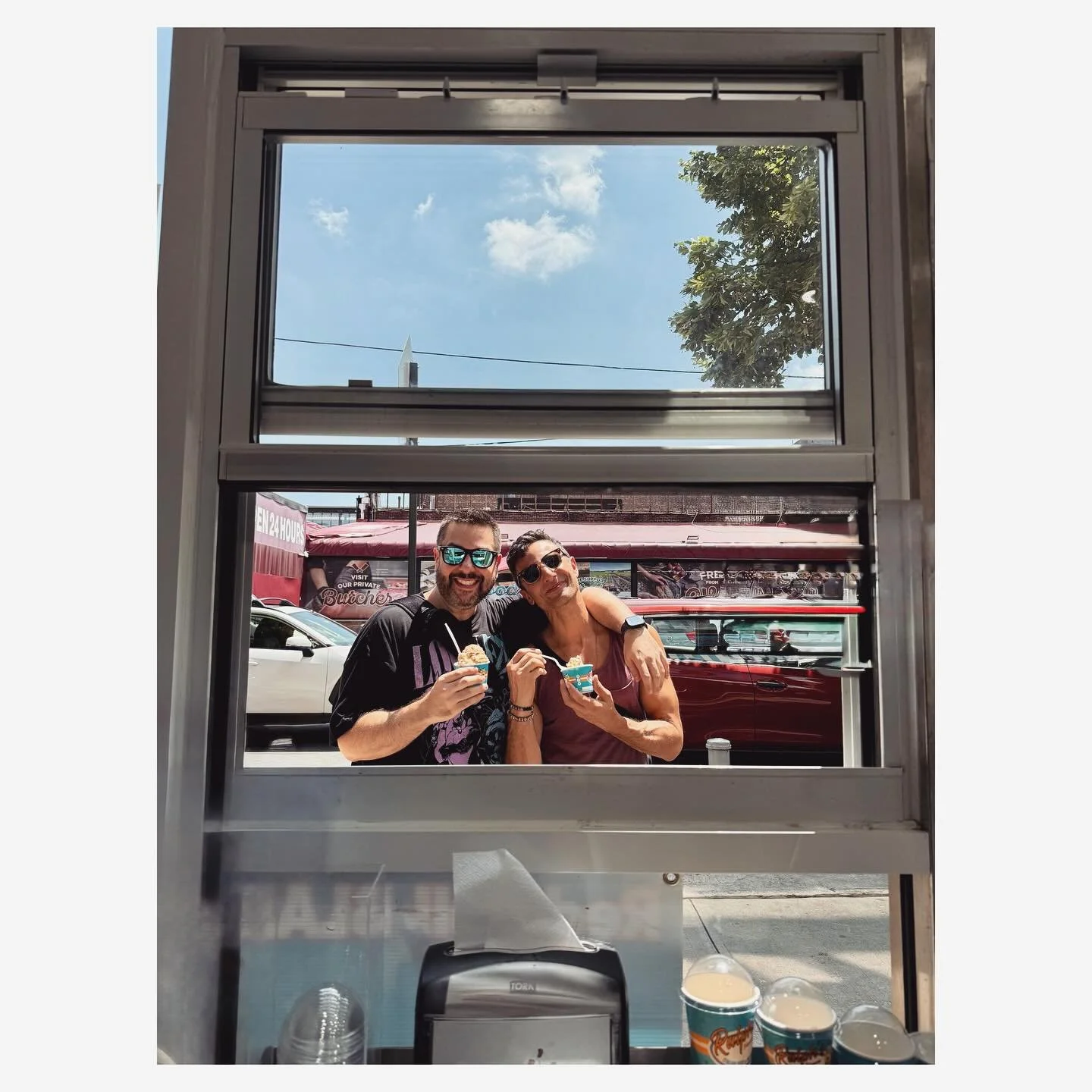Hauled my cookies out to Astoria for this icecream and it was so worth it!!! Company wasn&rsquo;t so bad either!! 
😍🍦☀️
#july #summerinthecity #icecreams #bestie