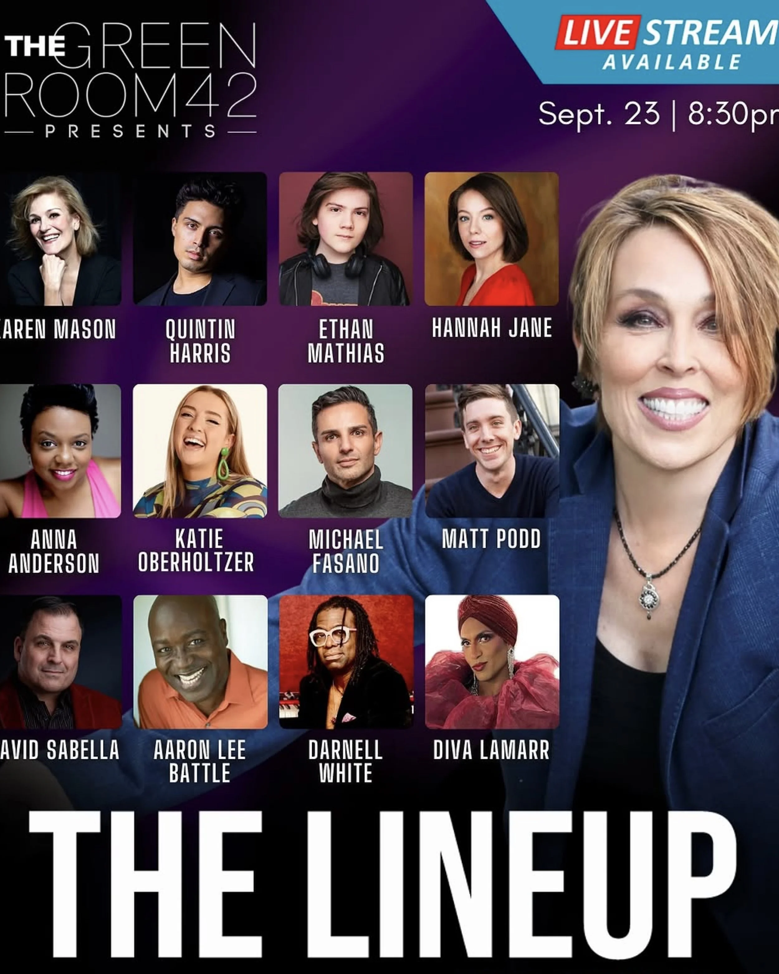 THE LINE UP WITH SUSIE MOSHER