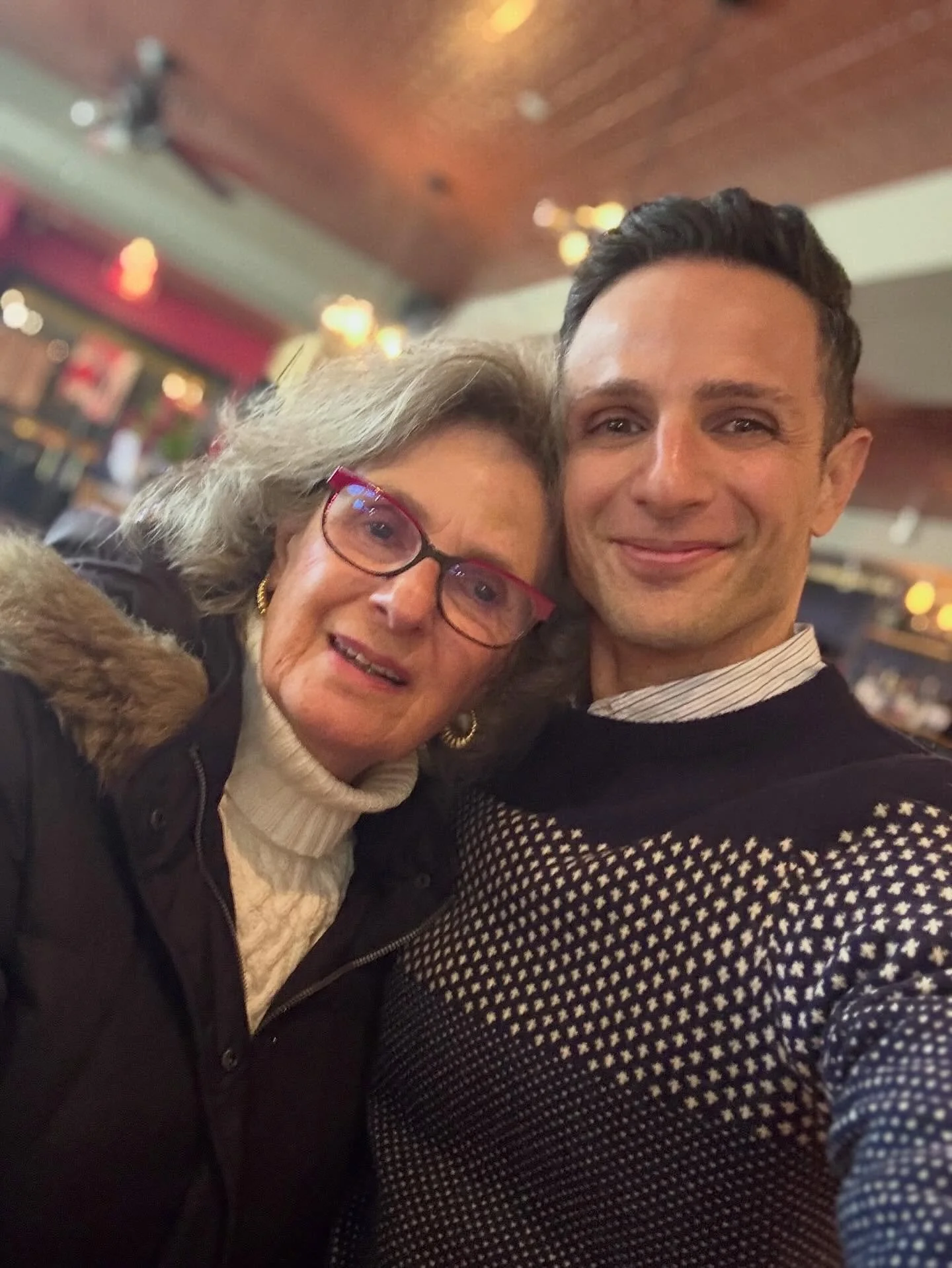 Had to make some time in this busy month to see my mom! &hearts;️🥞🥂
#brunch #quickvisit #newhaven #mom