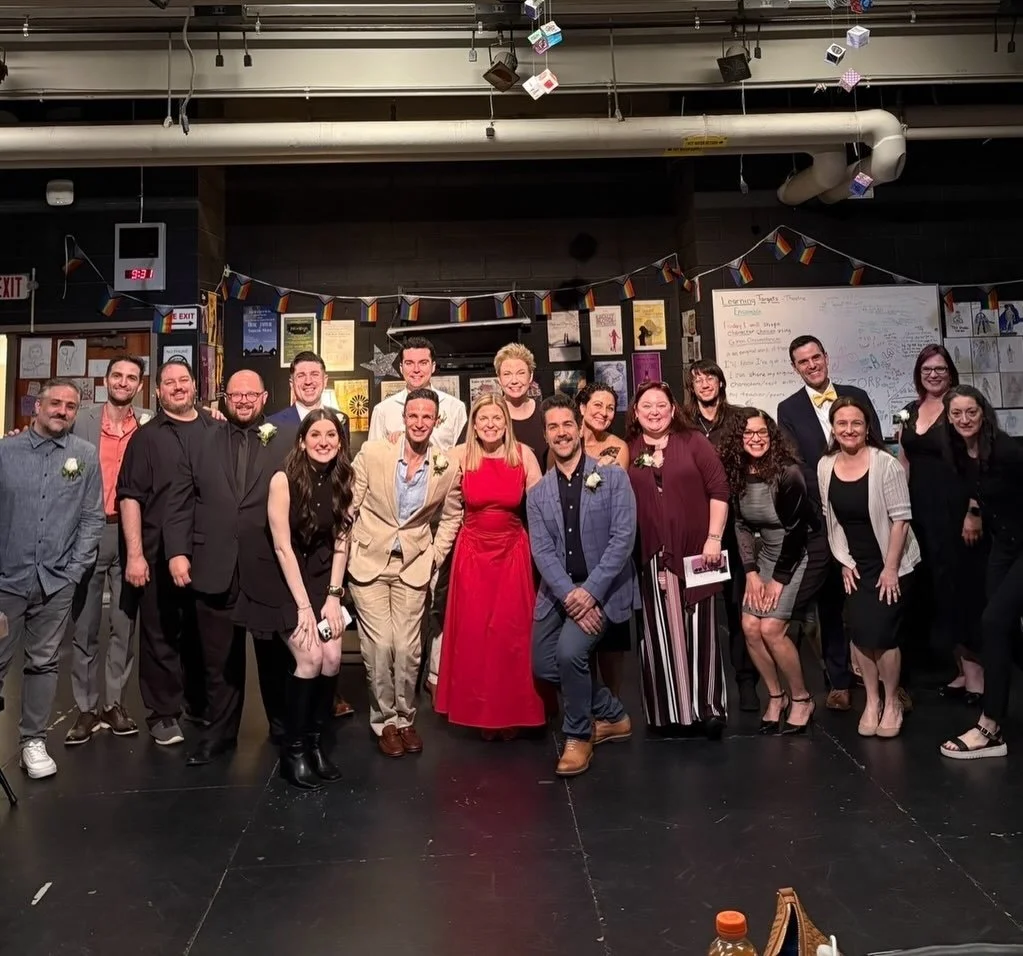 What an incredible night celebrating the naming of the Hamden High Theater after our dear mentor and friend, Julian S. Schlusberg 😍 Everyone in this picture is a part of a legacy of high school theater, summer theater, cast members, crew members, al