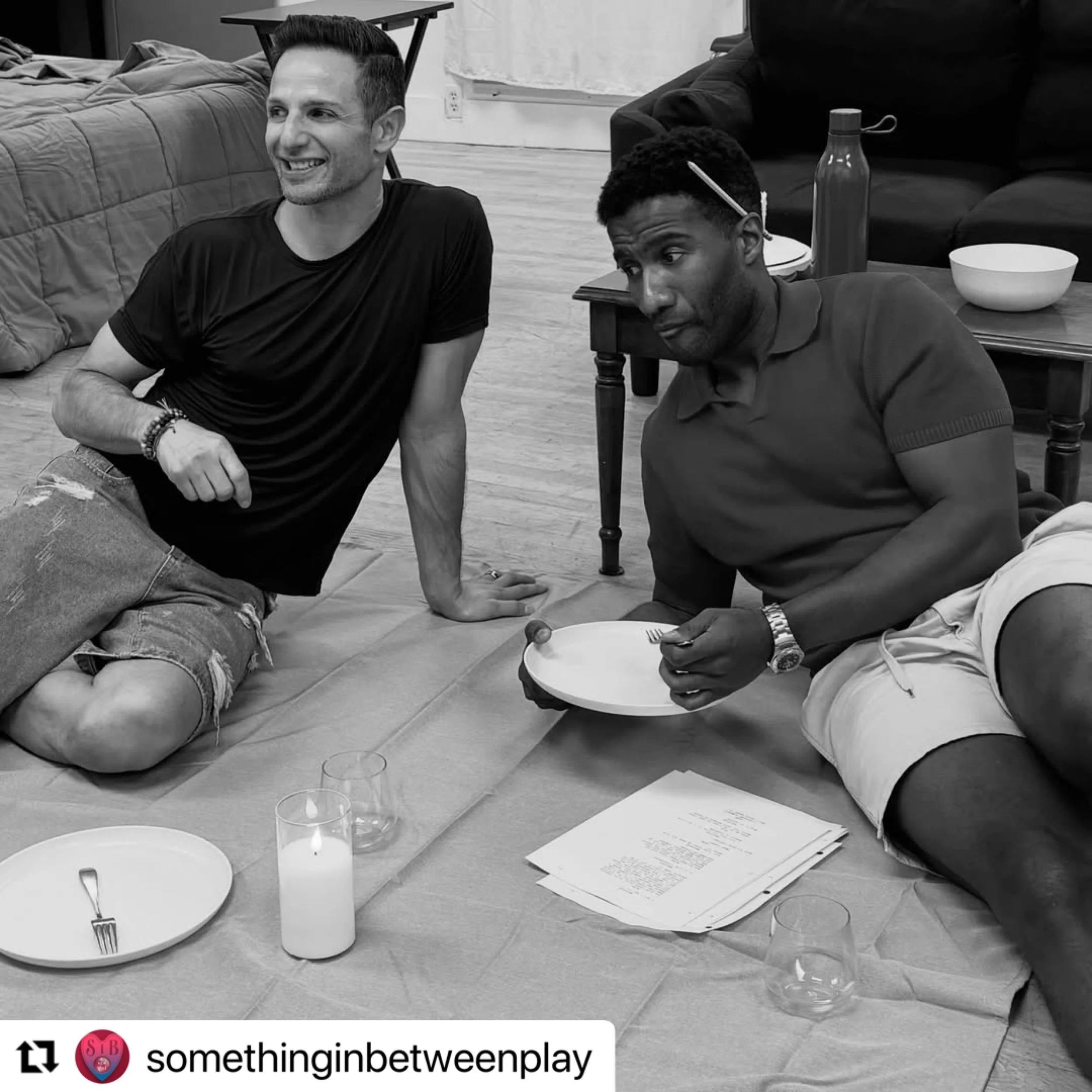#Repost @somethinginbetweenplay with @use.repost
・・・
These two 👏🏼💯 you don&rsquo;t want to miss their incredible performances in our show. Performing July 14th, 15th, and 18th @teatrolatea 

Tickets selling fast! 🎟️ Get yours at the link in our b