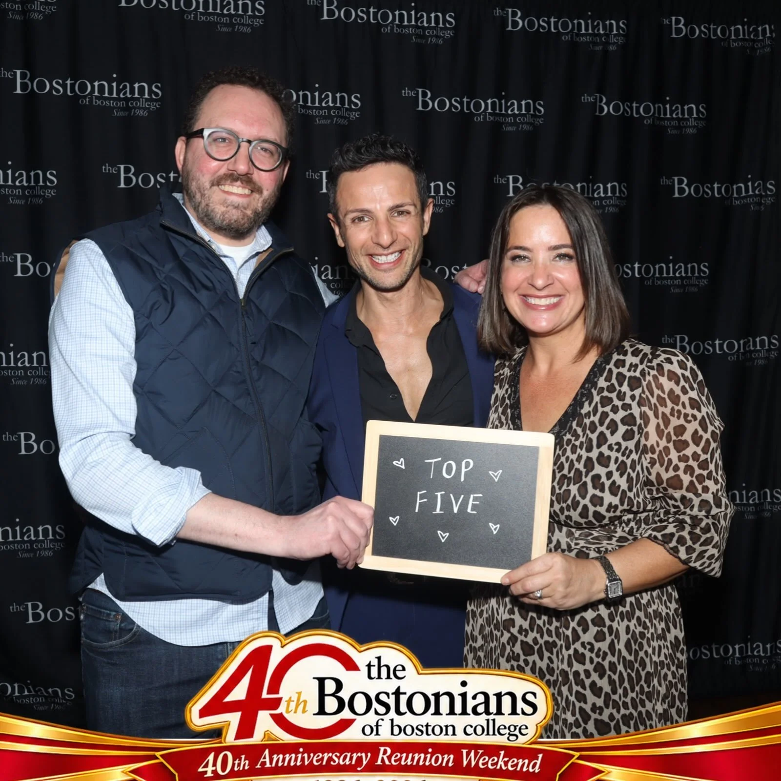 40th Anniversary Reunion of the Boston College Bostonians! 🦅🎶💕

Incredible to see so many friends! Those who couldn&rsquo;t make it were really missed! I&rsquo;m so lucky to be forever linked to this talented, loving, and FUN college a cappella gr