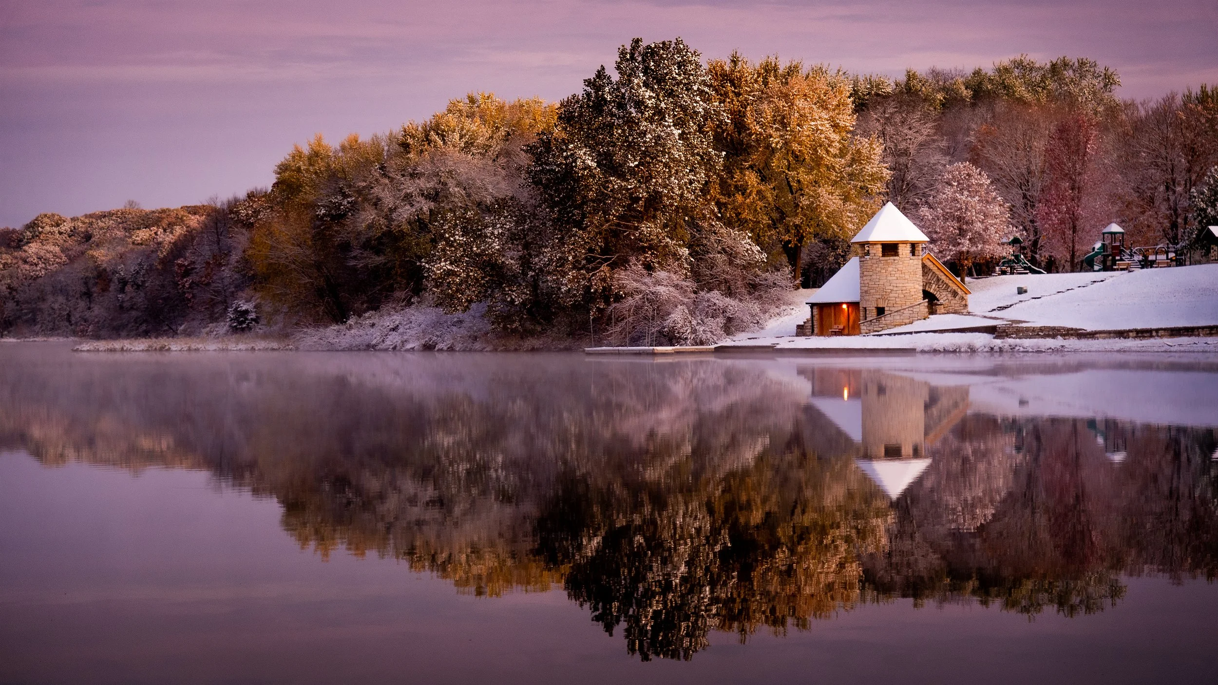Morning Snow at Backbone  (Copy)