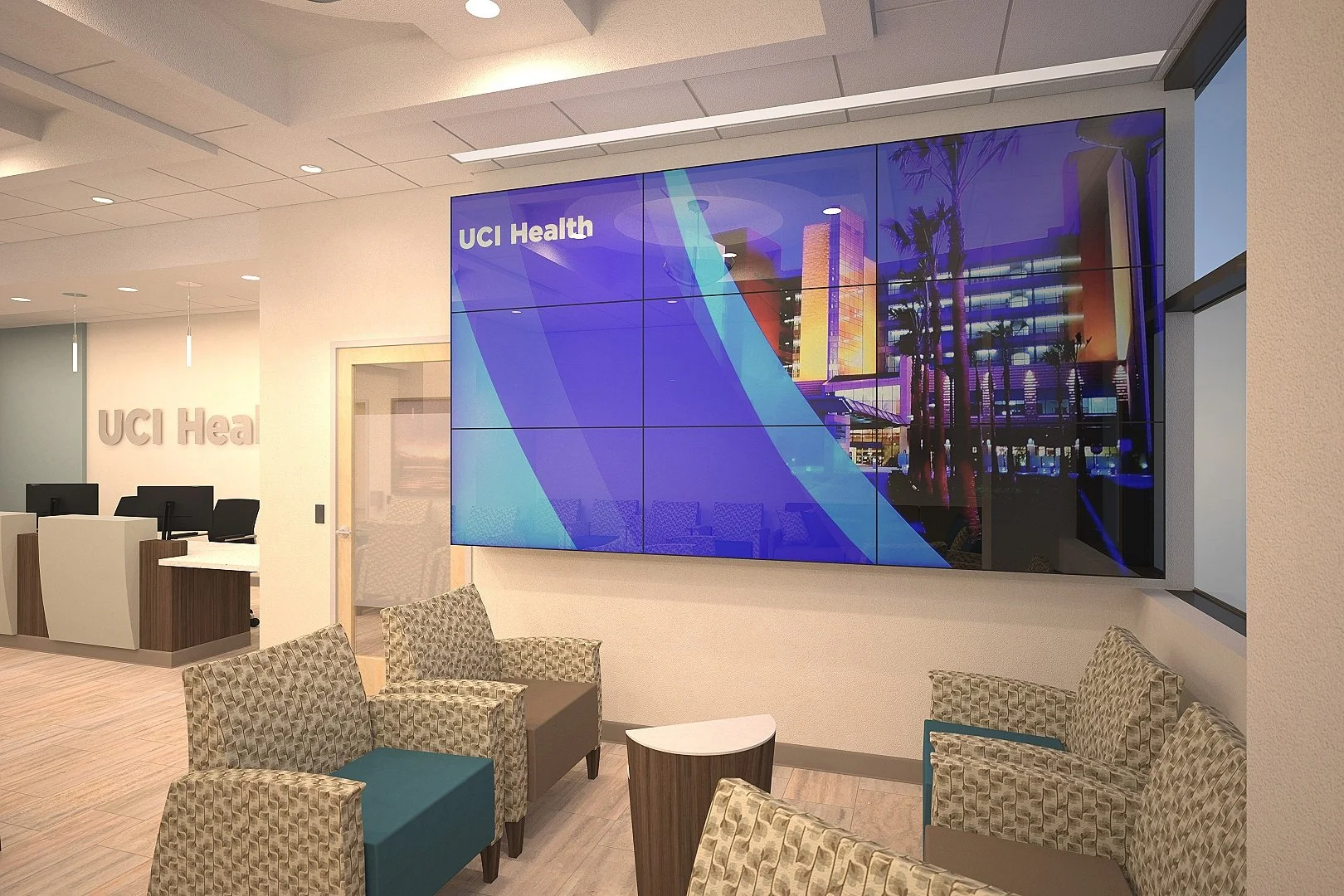 Preview of LCD Signage Wall