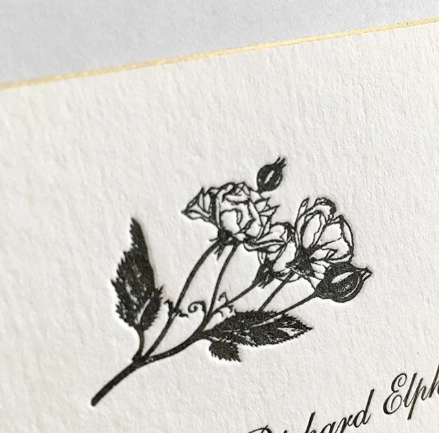 Drawings for wedding stationery that can be used throughout the wedding are a great way to personalise your wedding.