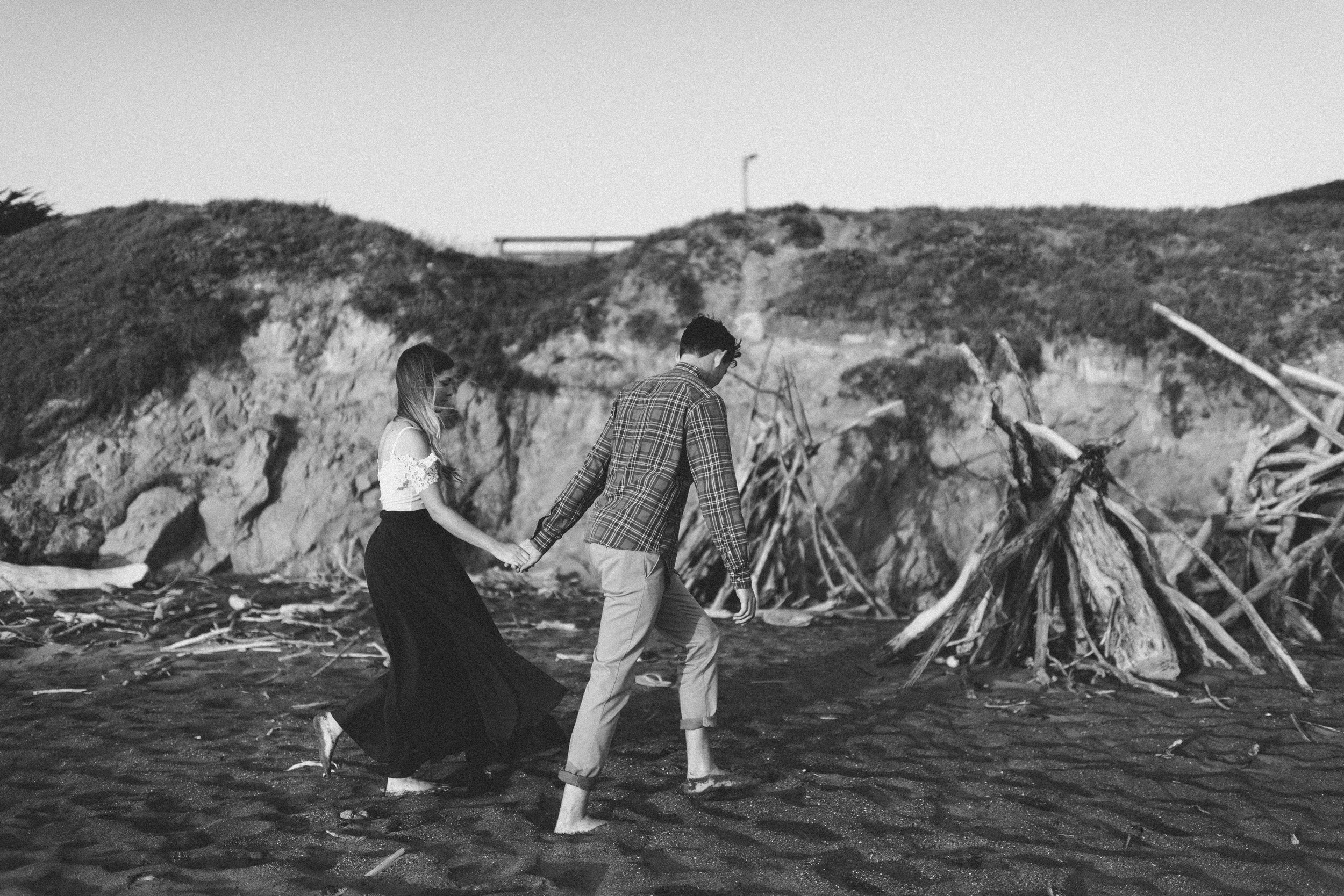 Coastal California Engagement Session in Cayucos