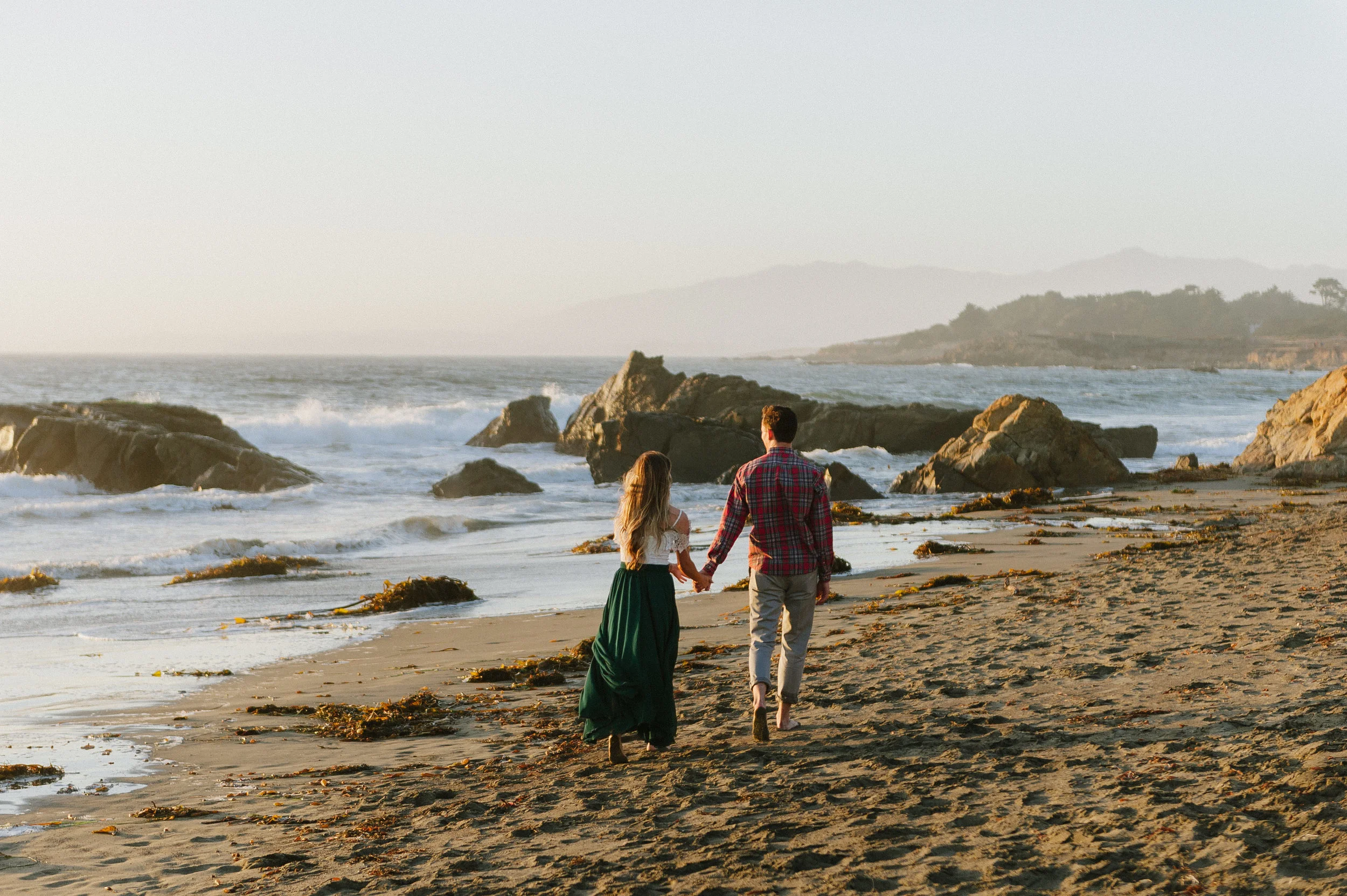 Cayucos Sunset Engagement Session