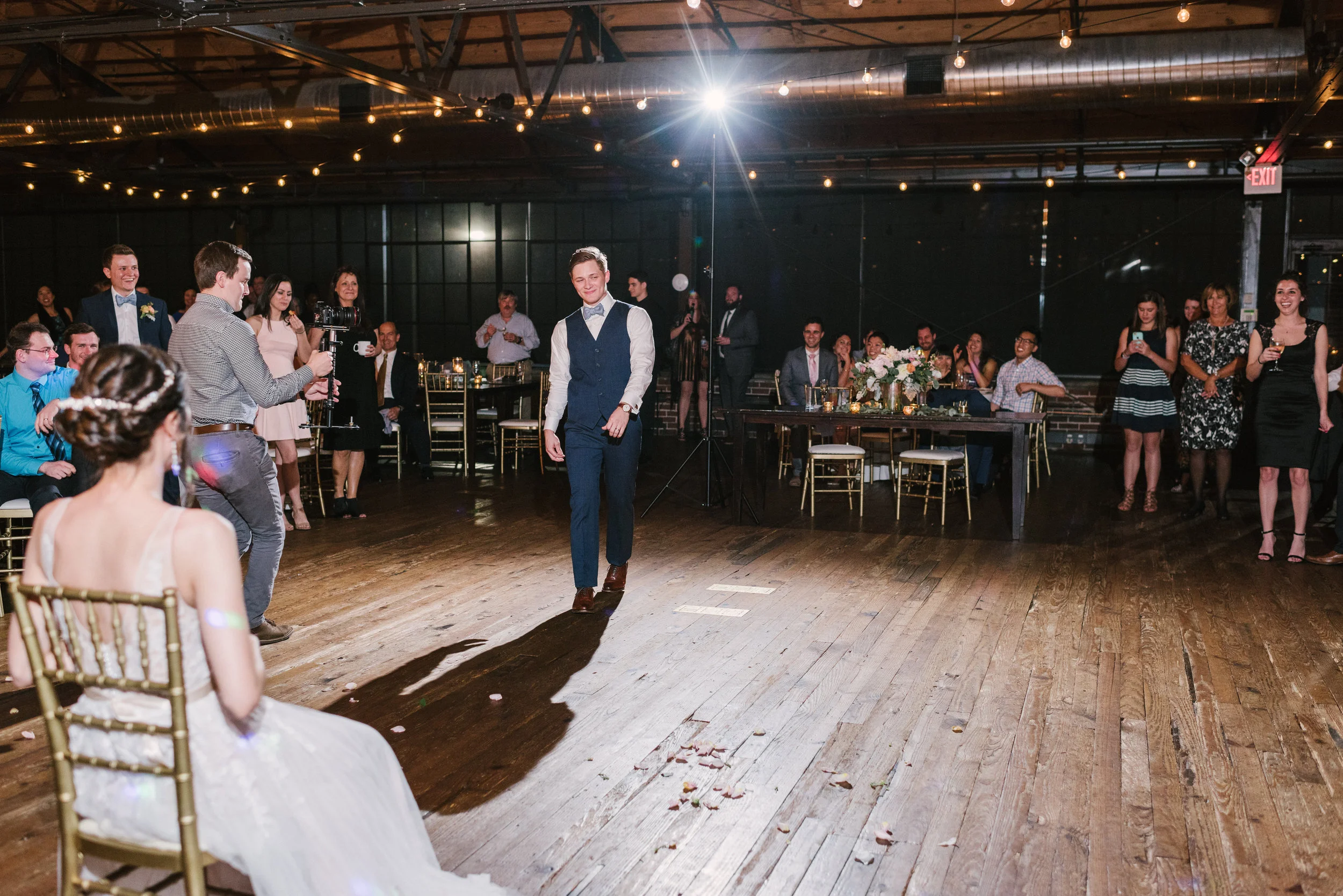 Industrial Modern Atlanta Wedding by Lauren Rae Photography