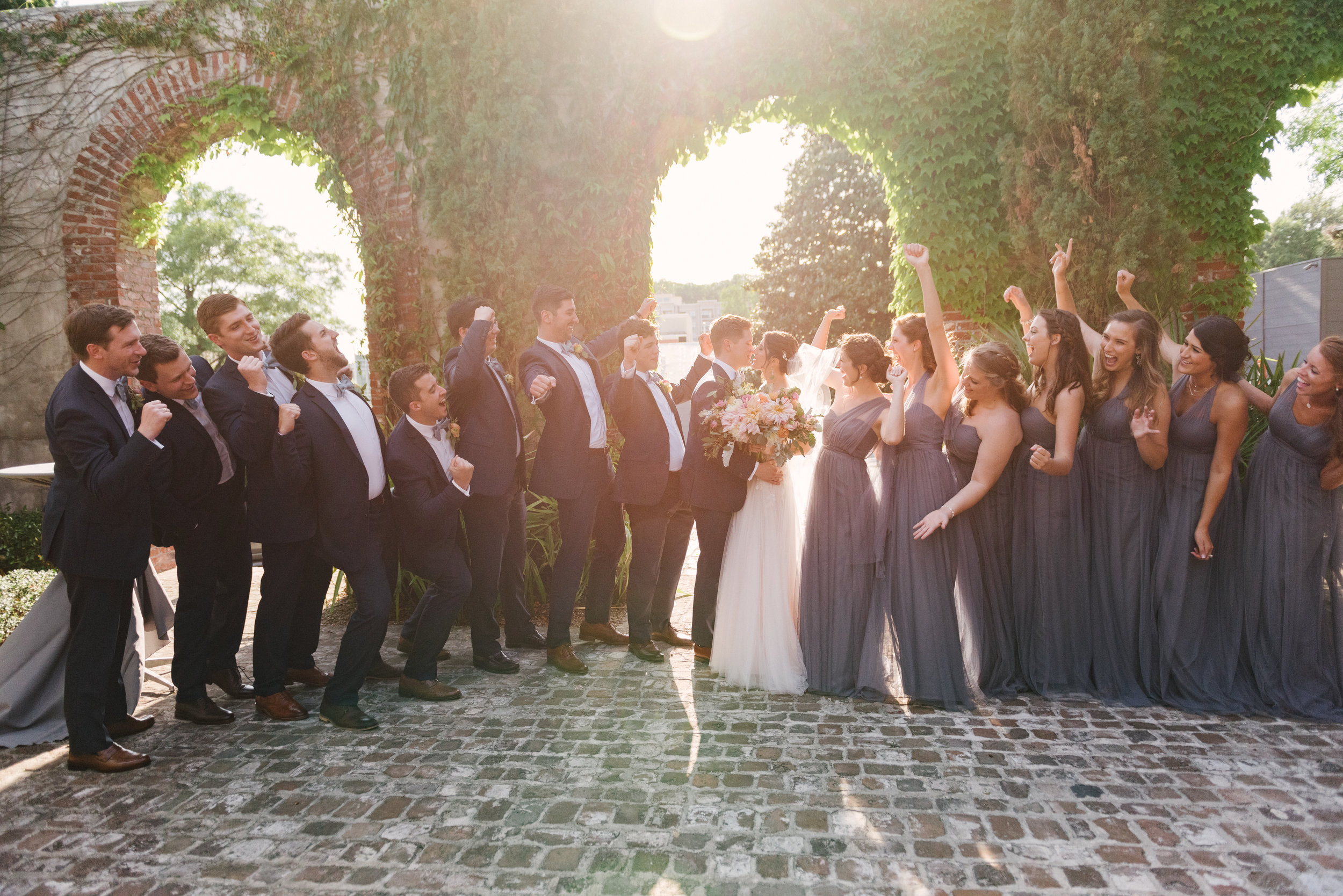 Industrial Modern Atlanta Wedding by Lauren Rae Photography