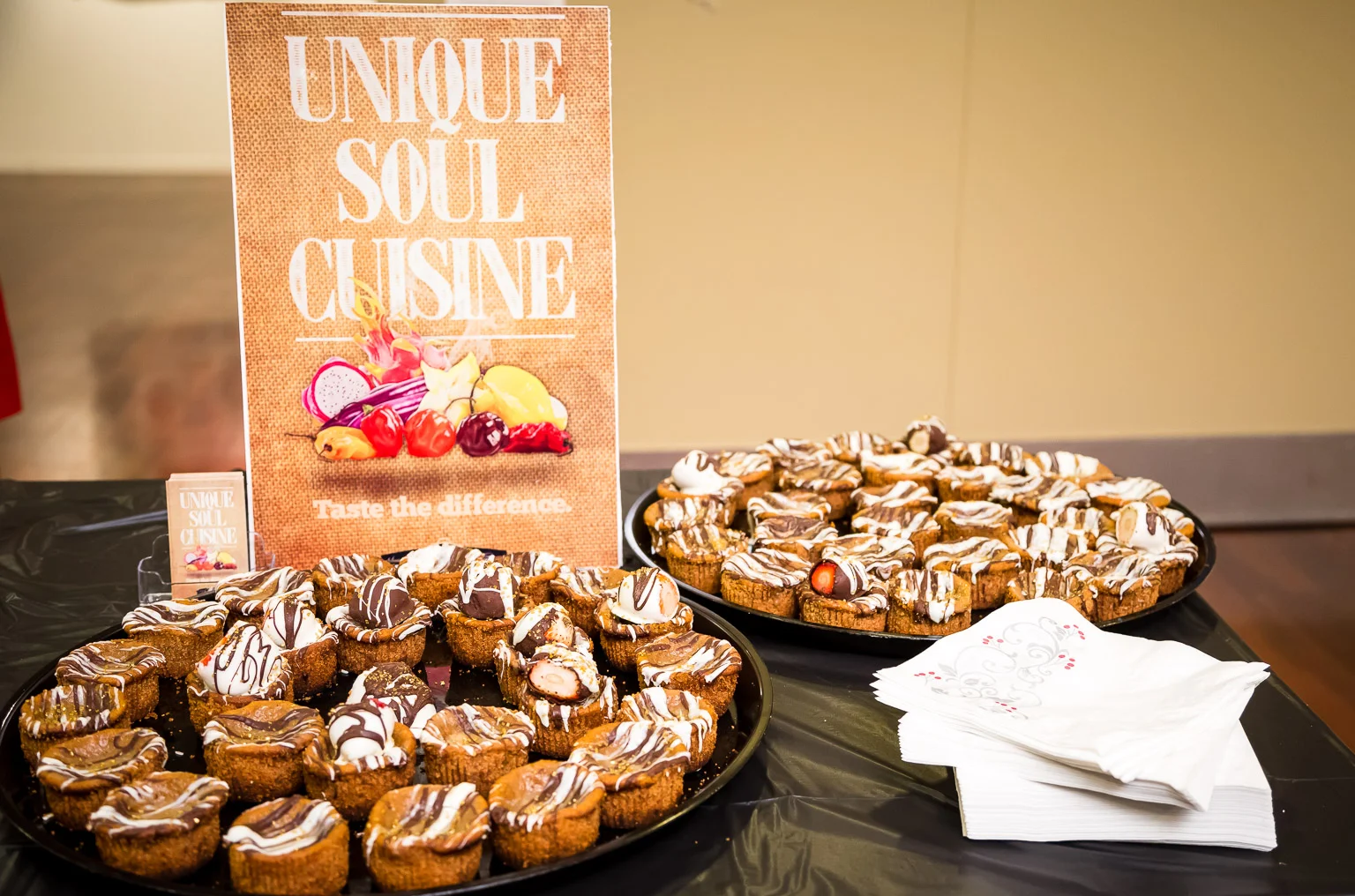 Mini explosions of goodness, courtesy Chef Krys White of Unique Soul Cuisine. If you need a caterer for your event, you need to talk to Krys. Check her out at UniqueSoulCuisine.com