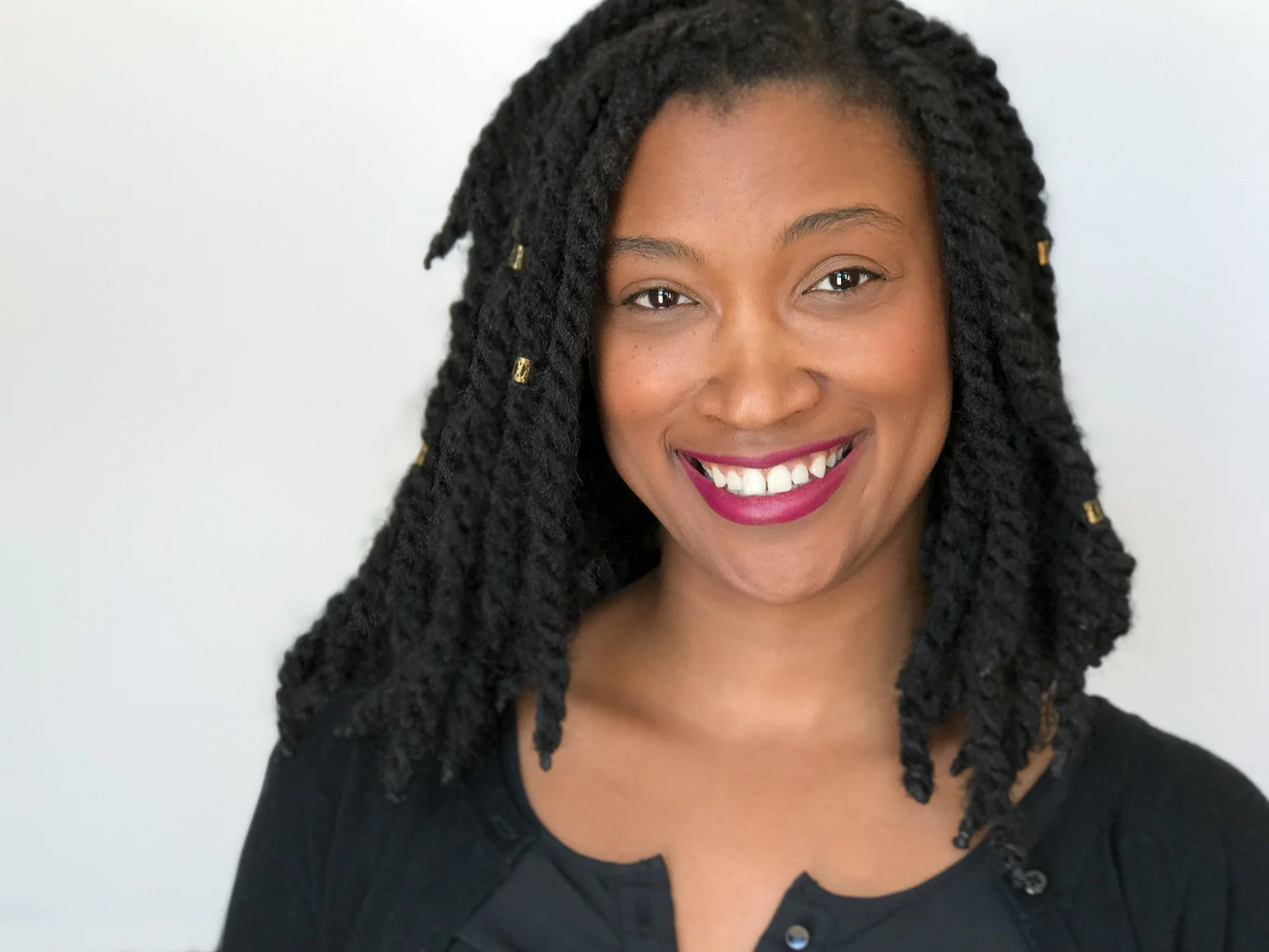 Just like at the inaugural summit last year , I had to end the day with a quick headshot session. This is Jessica Fulton, the Board President for The Black Swan Academy. This shot of Jessica was done with my iPhone 7 Plus, just to see if I could duplicate my studio headshots using only a cell phone. I really wish I had a picture of me making this image. I had on my SpiderHolster with a Canon 5D Mark III with a 70-200mm lens on one hip and a Fuji X-T2 with a 16-55mm lens on the other. That's a lot of camera horsepower hanging on my belt while I made this image with my cell phone to make the point that it's not about the camera, it's about learning the fundamentals of photography and mastering whatever equipment you have. It also doesn't hurt to choose a drop dead gorgeous model!