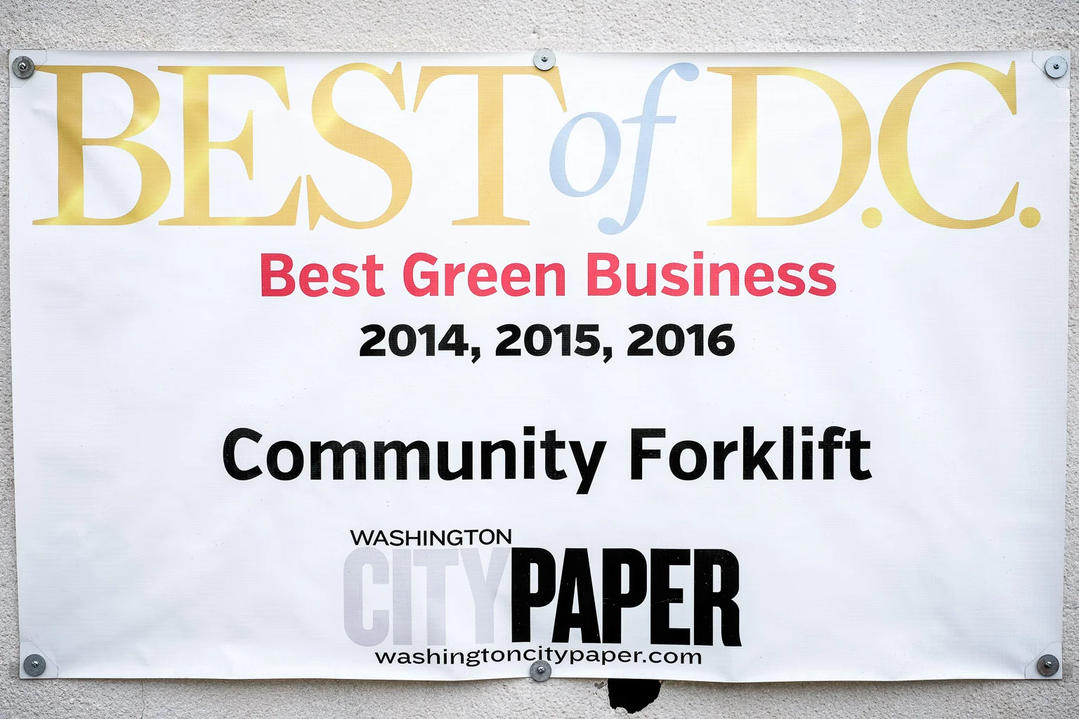Community Forklift AKA The G.O.A.T. (The Greenest Of All Time)! Visit them at CommunityForklift.org and check out their Etsy page .