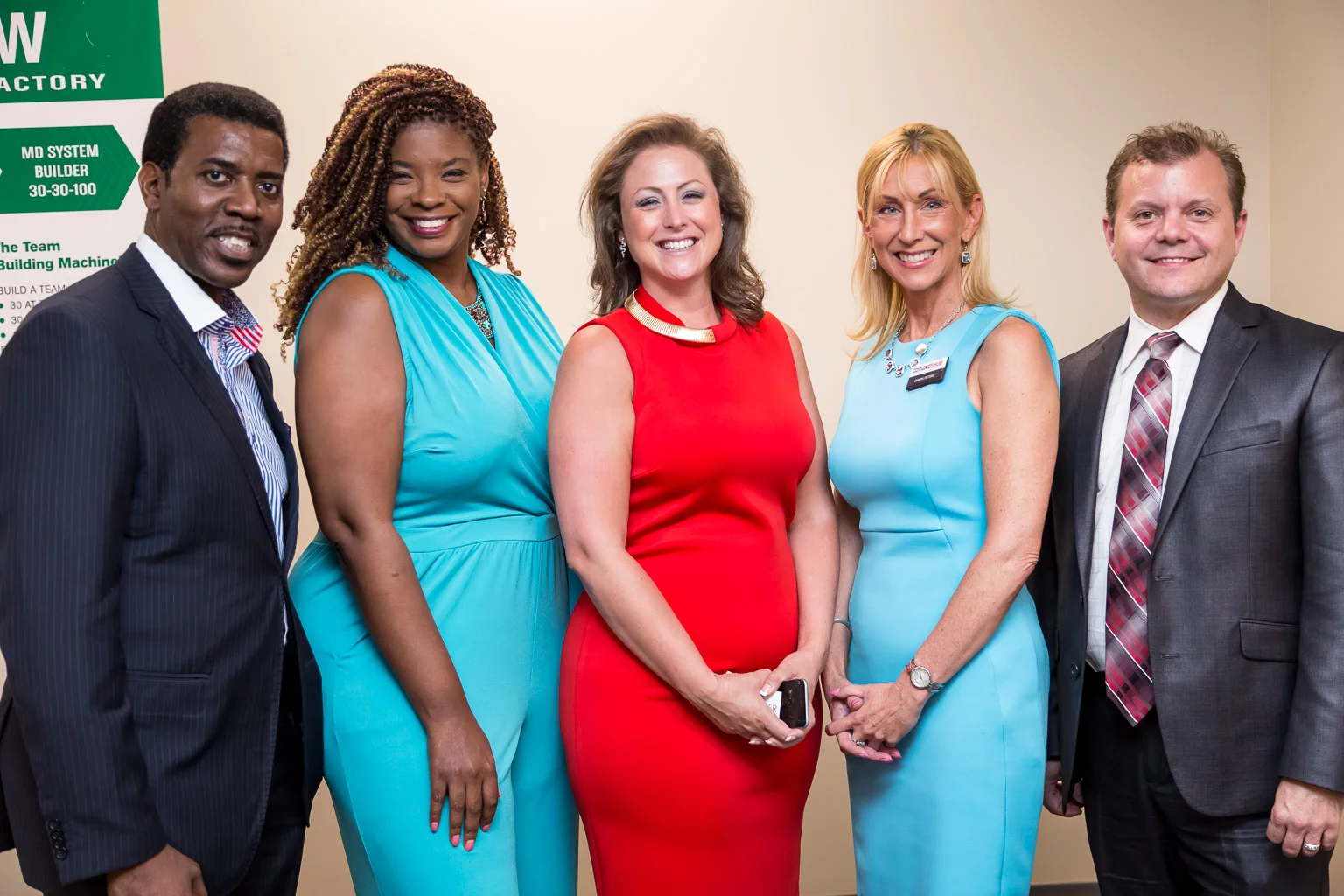 Left to right: Kelvin Harris of Kel-Star Consulting , Talayia Kelley of Virtegrity , Frances Reimers of Firestarter , Dawn Peters of ConneXion Hub , and Robert Slawinski, serial entrepreneur and Certified Financial Educator.