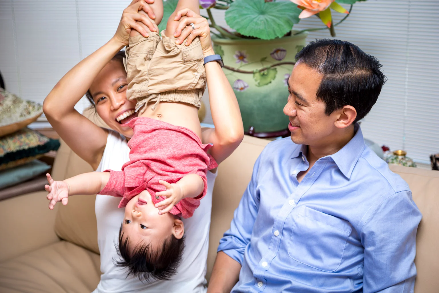 If you're not celebrating your first birthday upside down, you're not doing it right!