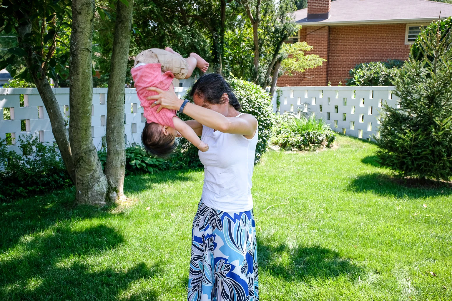 The Mommy Dismount!