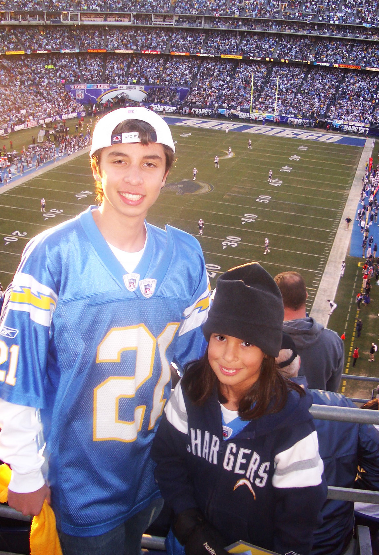 Daniel and Victoria  Charger game (2).jpg