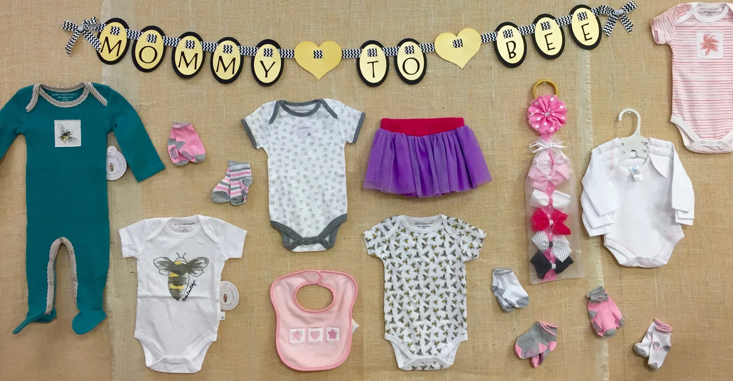 "Mommy to Bee" baby shower