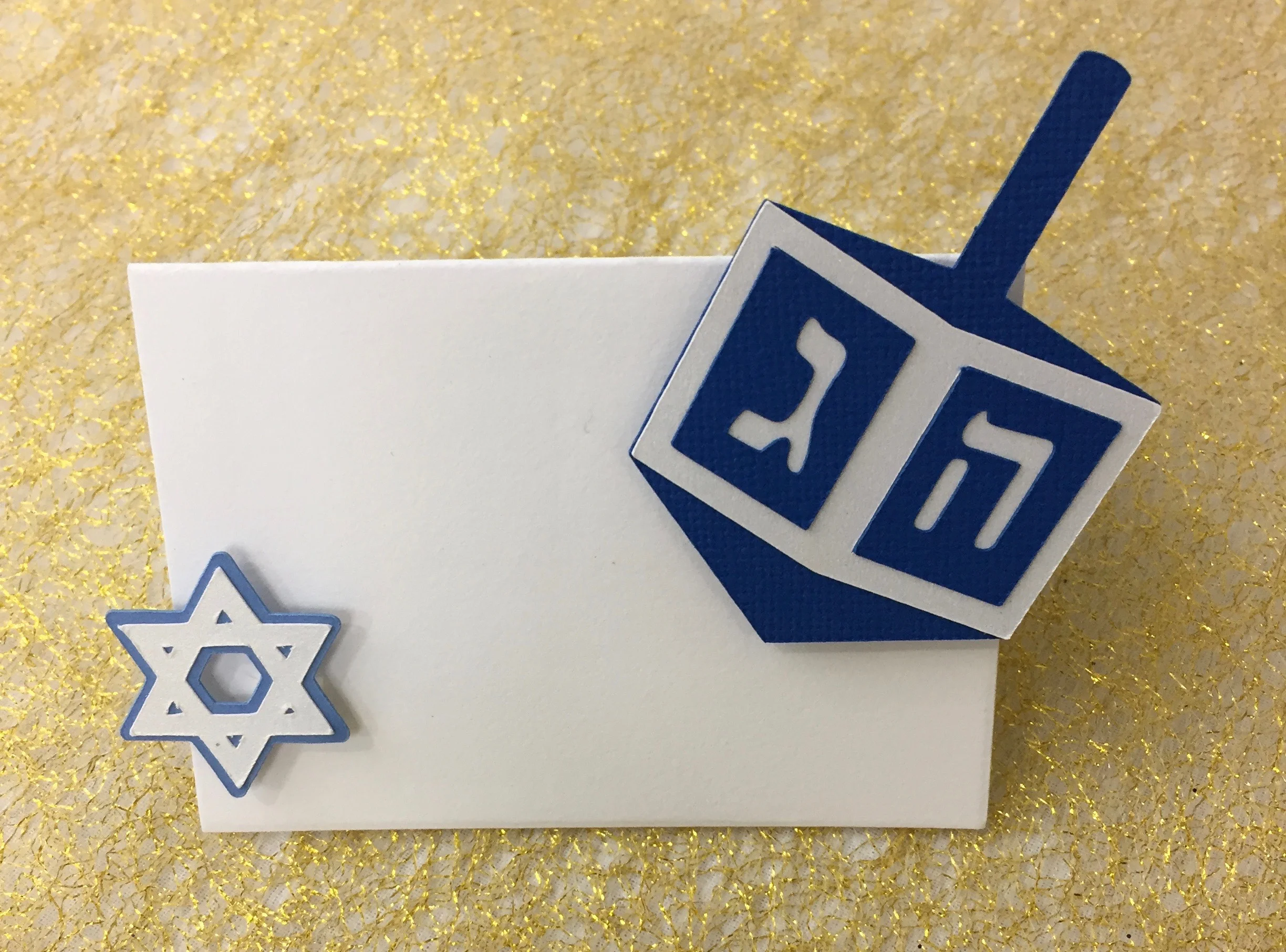 Hanukkah Seating Cards