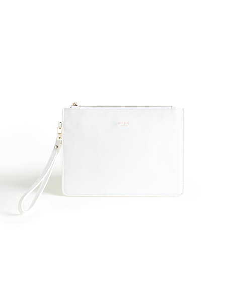 White Wristlet