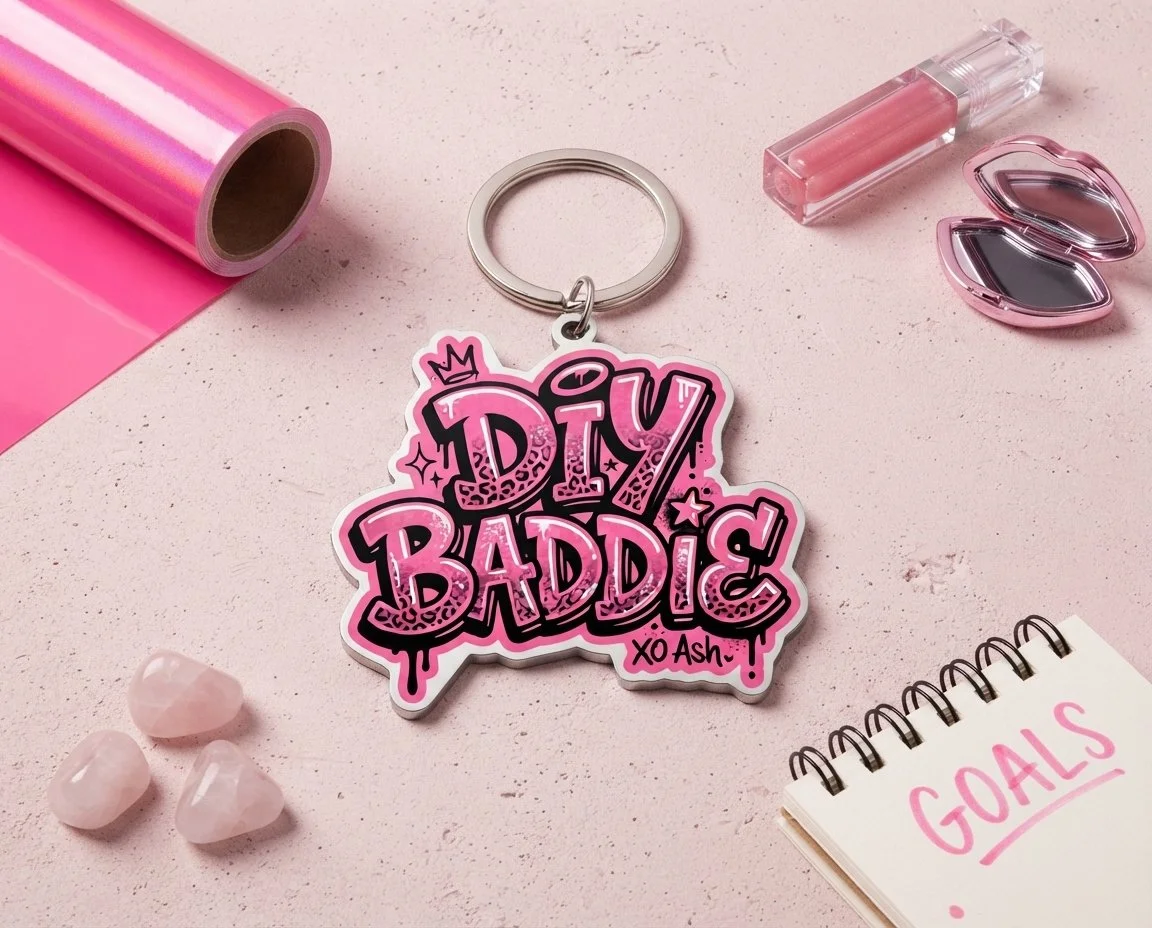 DIY Baddie Keychain