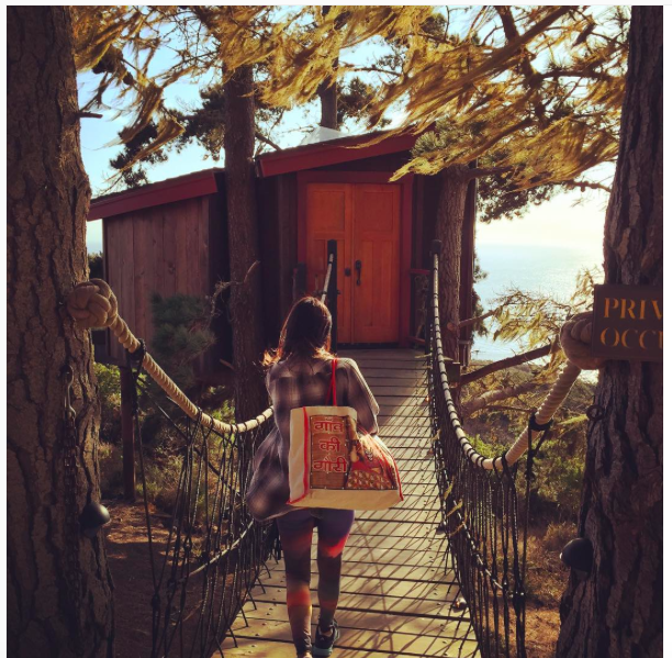 That time I shacked up in a treehouse. @treebonesresort in #BigSur