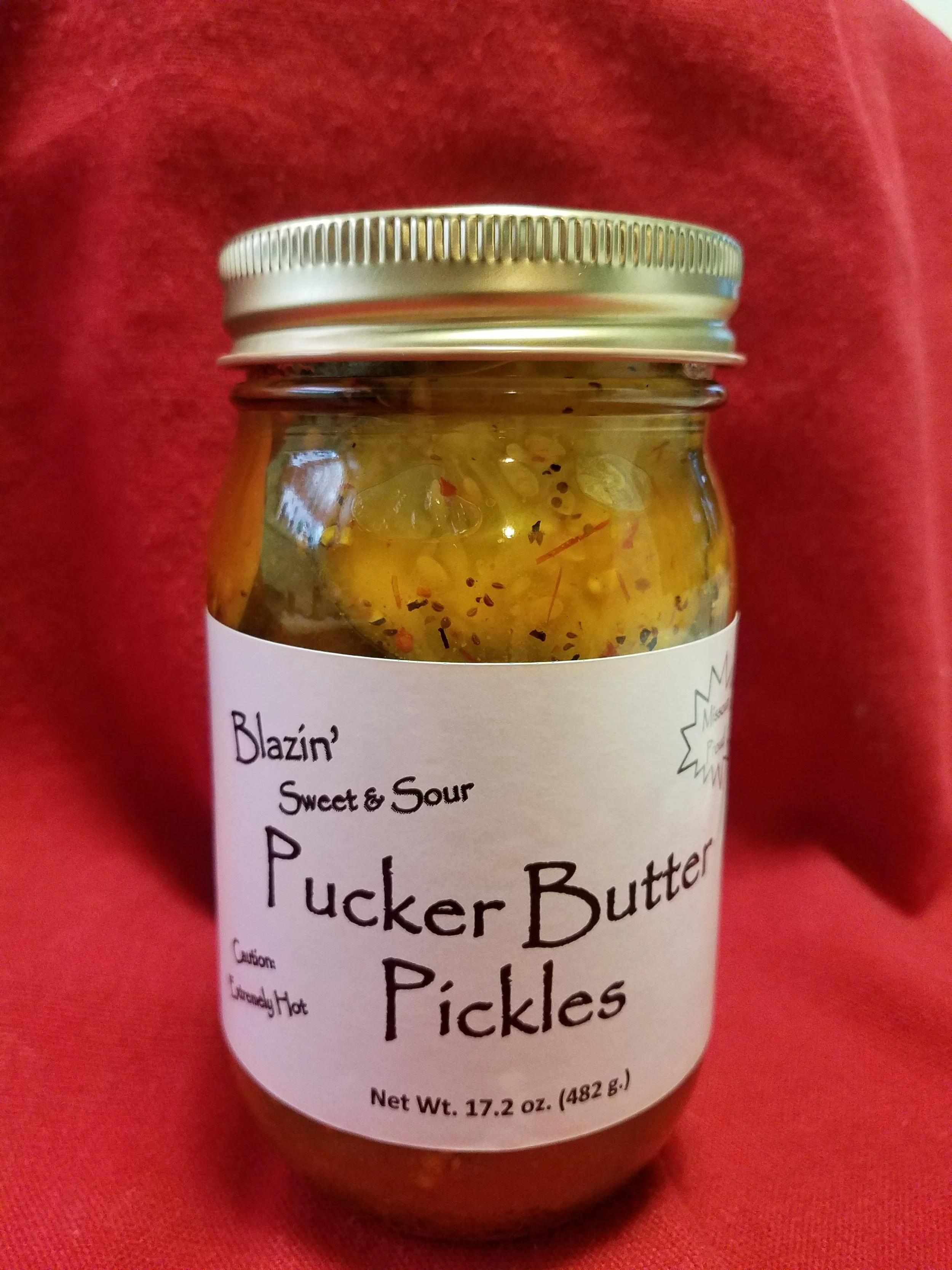 Blazin Pucker Butter Pickles