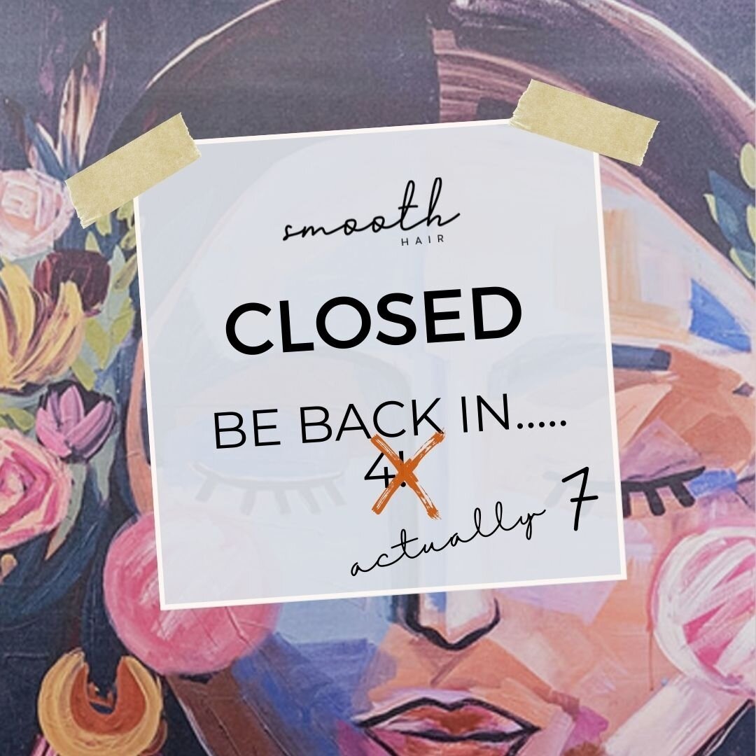 Unfortunately due to recent announcements, Level 4 restrictions has now turned into a 7 day lockdown.⁠
😢 ⁠
⁠
⁠If you have an upcoming appointment, we will be in touch with everyone as soon as possible... we appreciate your patience 🙏⁠ and understan