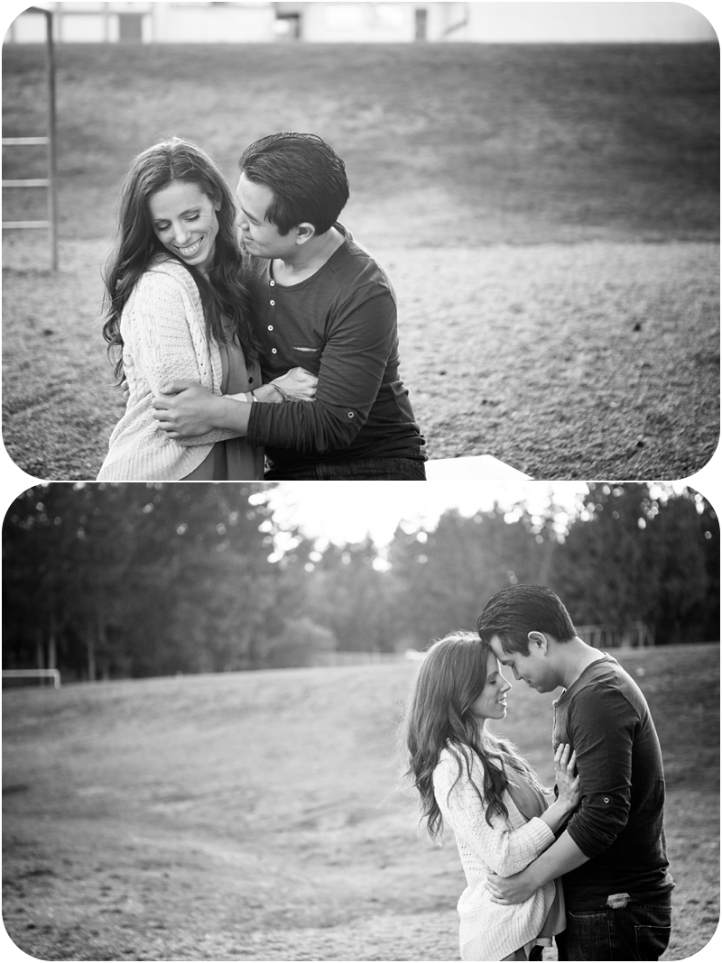 neck point engagement photos, playful engagement photos, vancouver island engagement photographer, vancouver island wedding photographer, vancouver island couples photographer, playground engagement photos