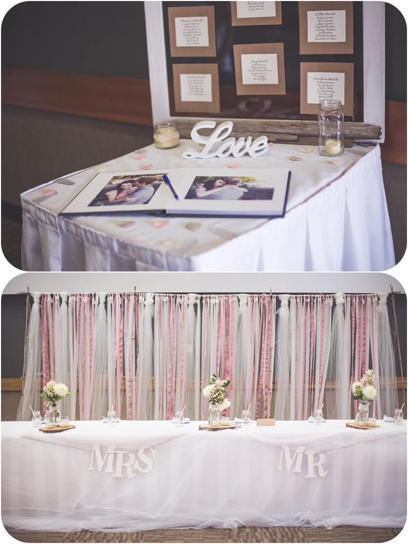 tin wis resort wedding reception, tofino wedding, tofino wedding photographer, ucluelet wedding photographer, tofino makeup artist, engagement session guestbook, all you need is love wedding theme, beach wedding, tin wis wedding reception photos, rustic west coast wedding decor, tofino wedding reception photos, tofino wedding venues, tin wis resort wedding venue, DIY bride, DIY wedding, DIY decor