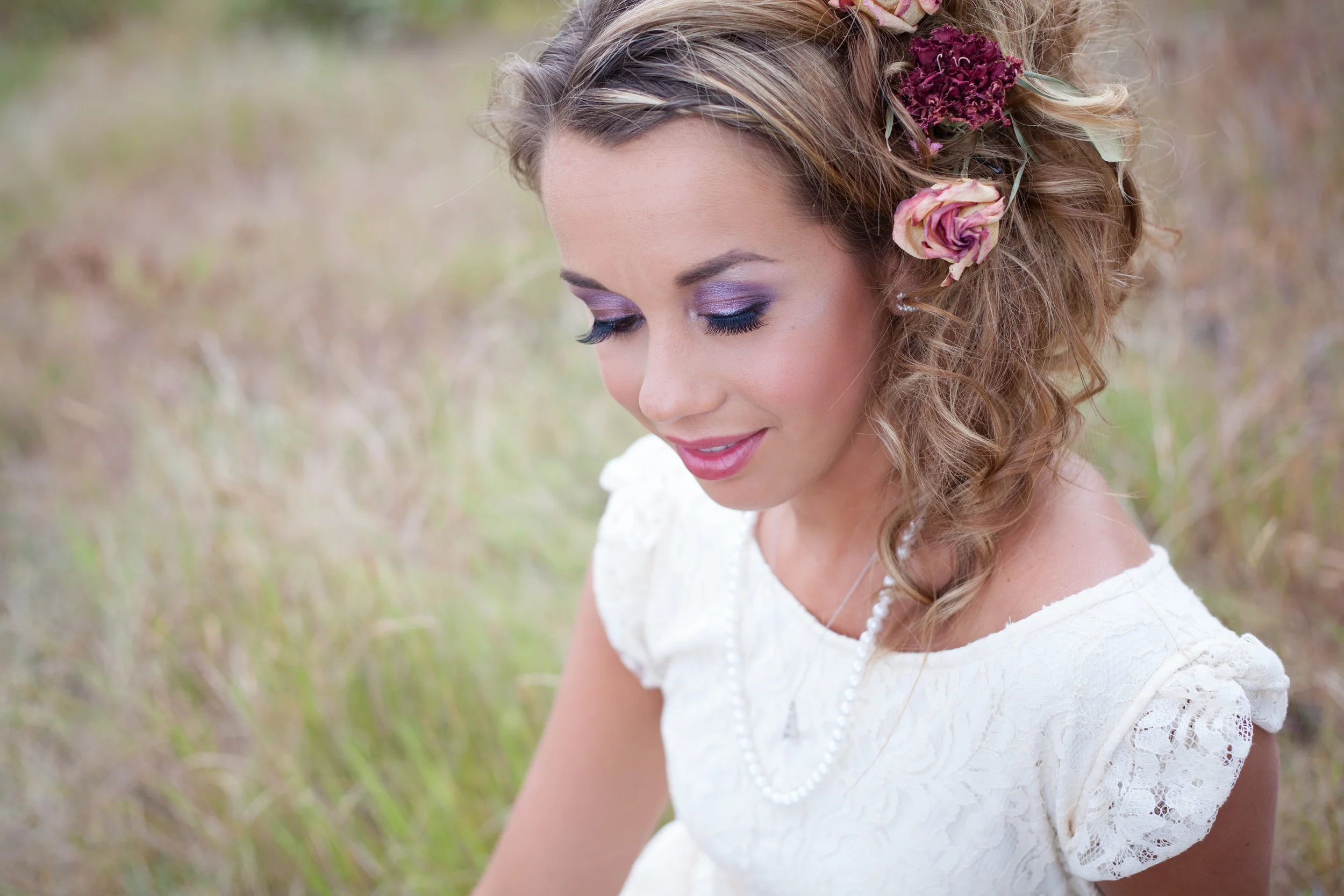 purple smokey eye by parksville bc makeup artist