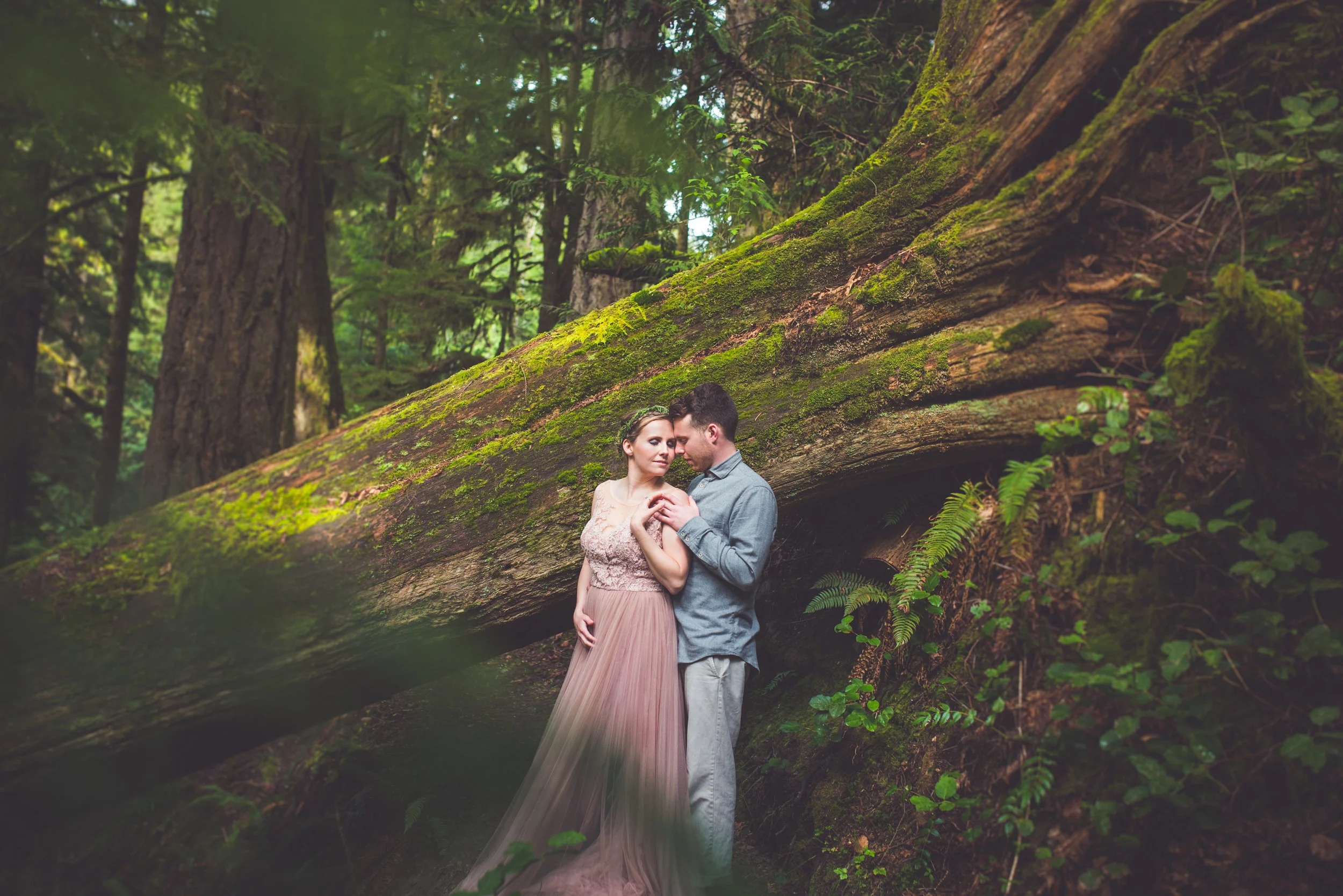 Whimsical Wedding Photographer Vancouver Island BC